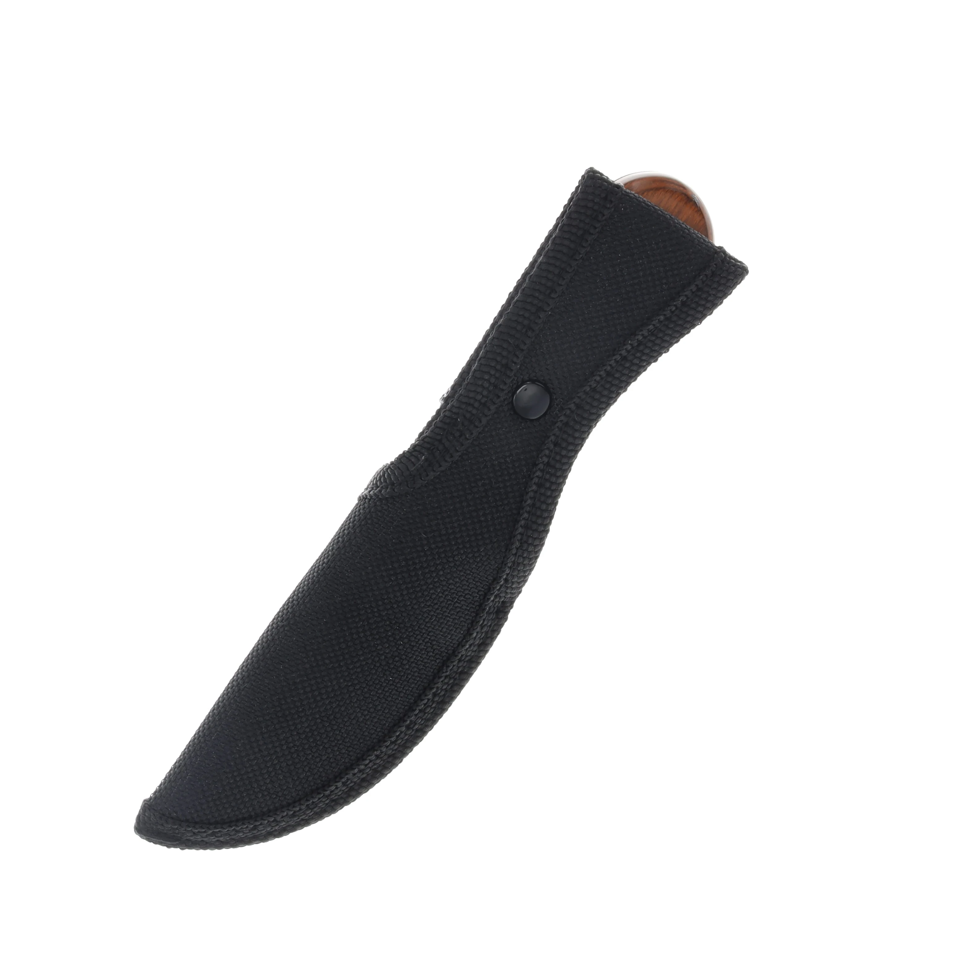SZCO Supplies 6.25in Brown Short Skinner Knife Fixed Satin Plain Edge Blade 211129 View 4