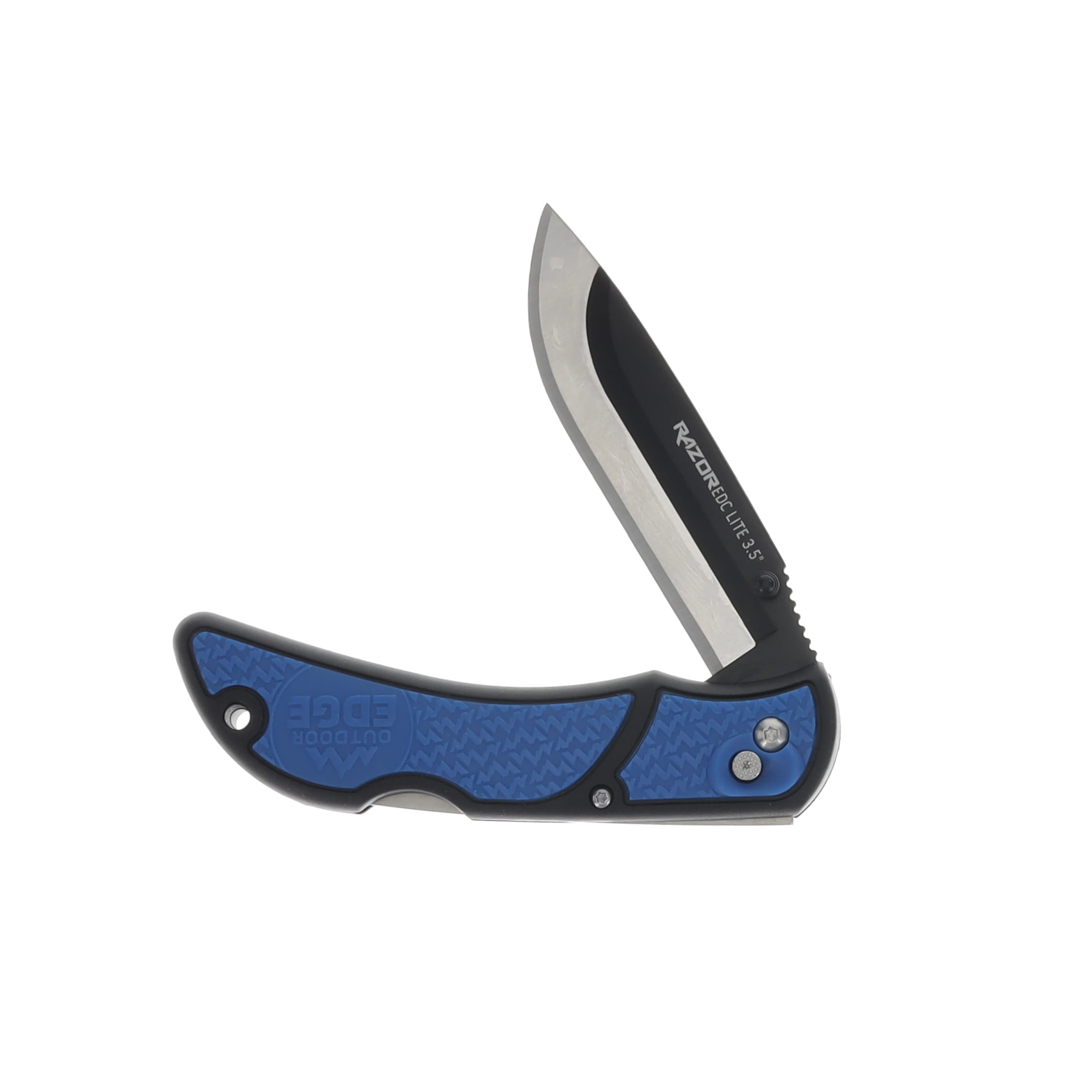 Outdoor Edge Razor EDC Lite Folding Knife Blue Handle 420J2 SS Blades OERLU40C View 3
