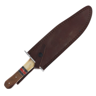 Frost Chipaway Tennessee Toothpick Fixed Blade Knife Rosewood and Natural Bone FRCW348NRW View 5