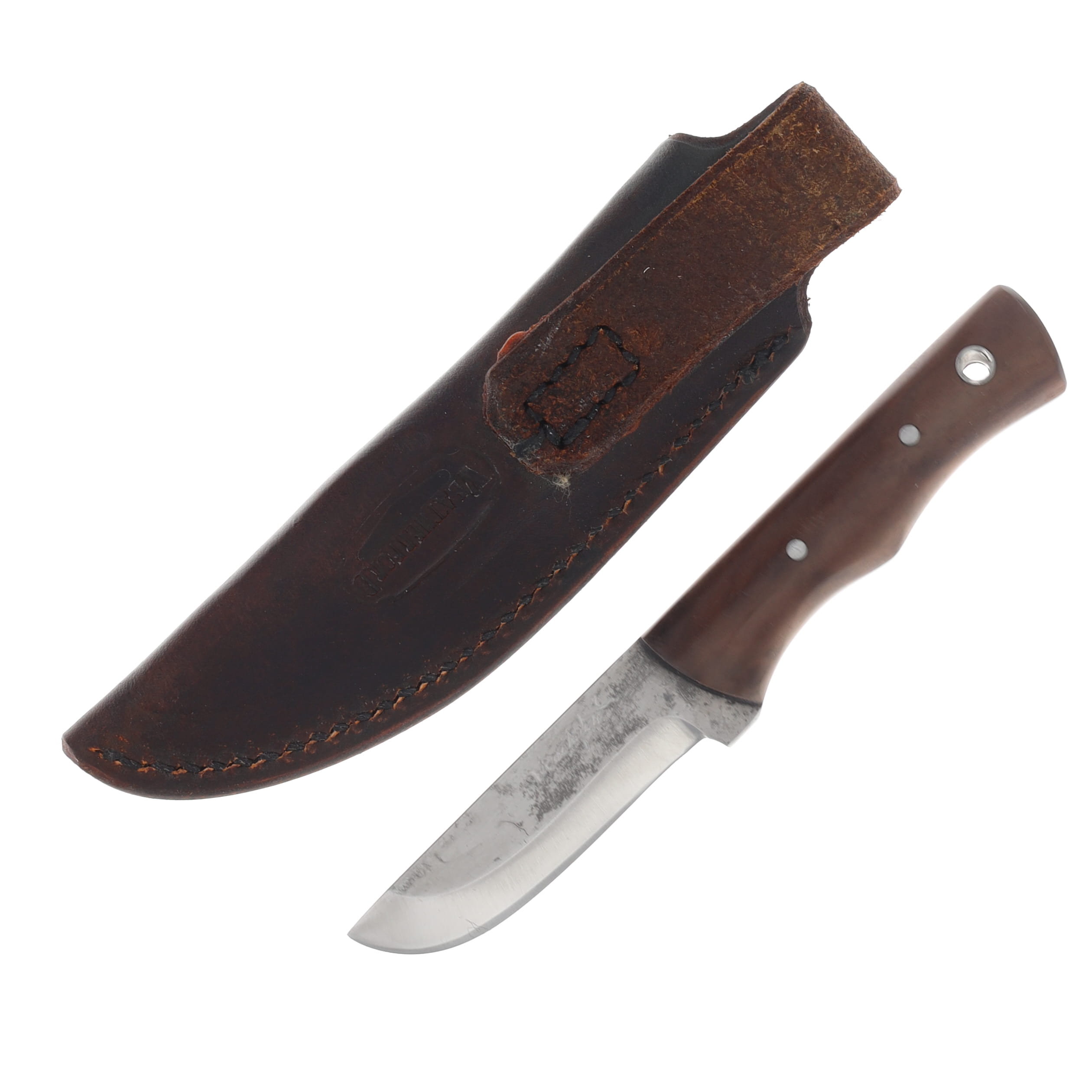Weatherford Flat Back 1095 6" Walnut Handle Fixed Blade WKC758 View 2