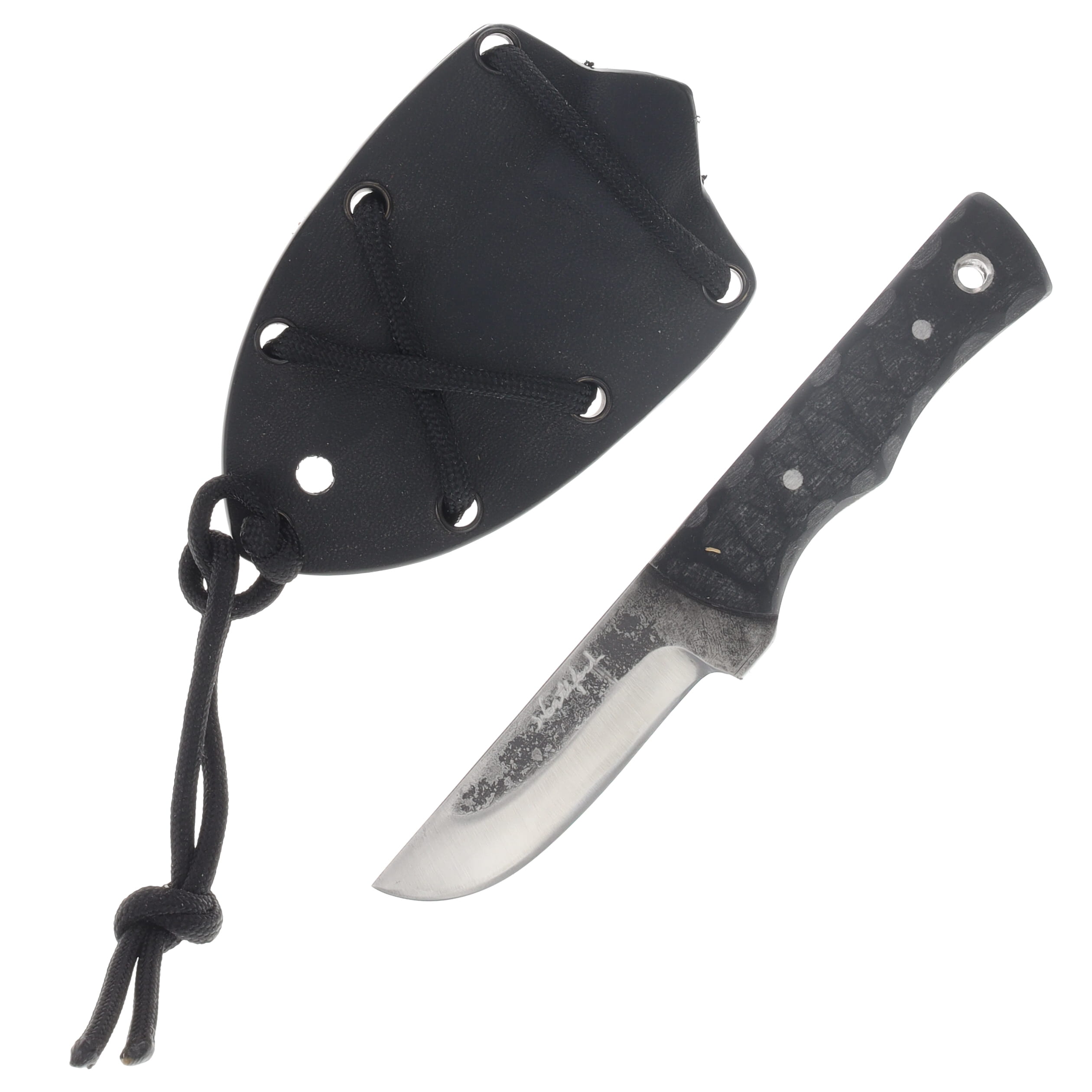 Weatherford 6" Flat Back Fixed Blade Knife 1095/Black G-10 WKC759 View 2