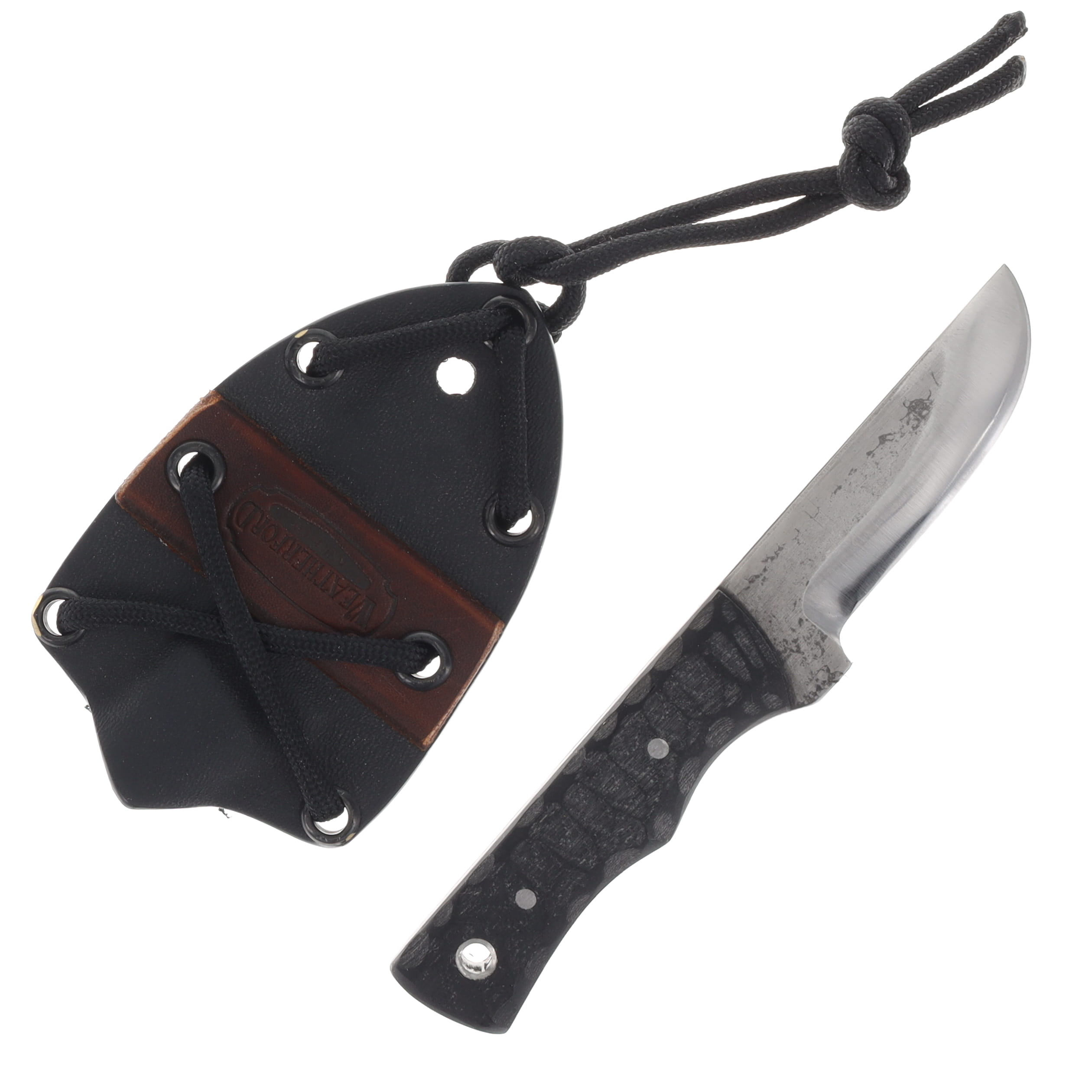 Weatherford 6" Flat Back Fixed Blade Knife 1095/Black G-10 WKC759 View 1