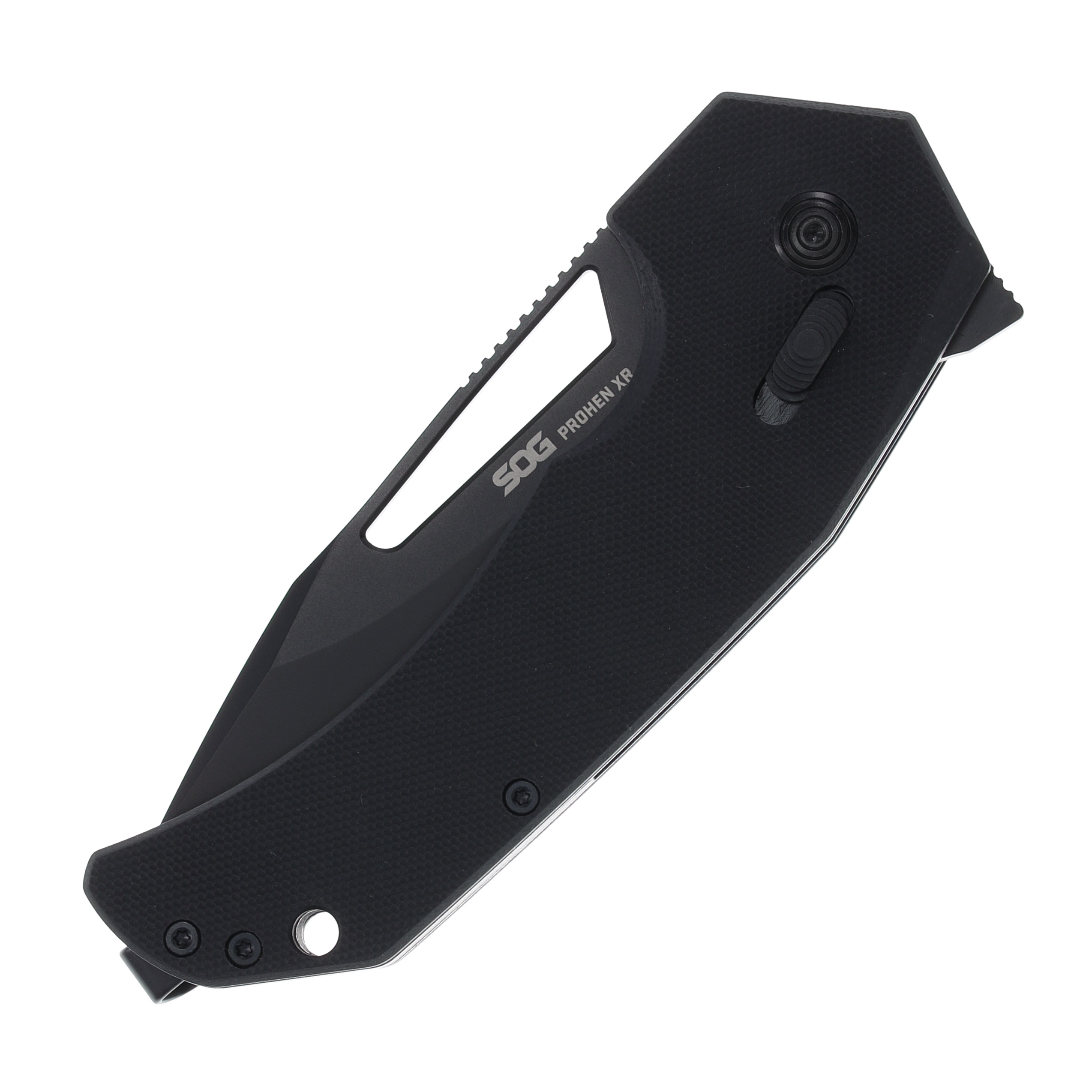 SOG Prohen XR Mikkel Willumsen Signature Collection XR Lock Folding Knife Black SOG-12-25-01-57 View 3