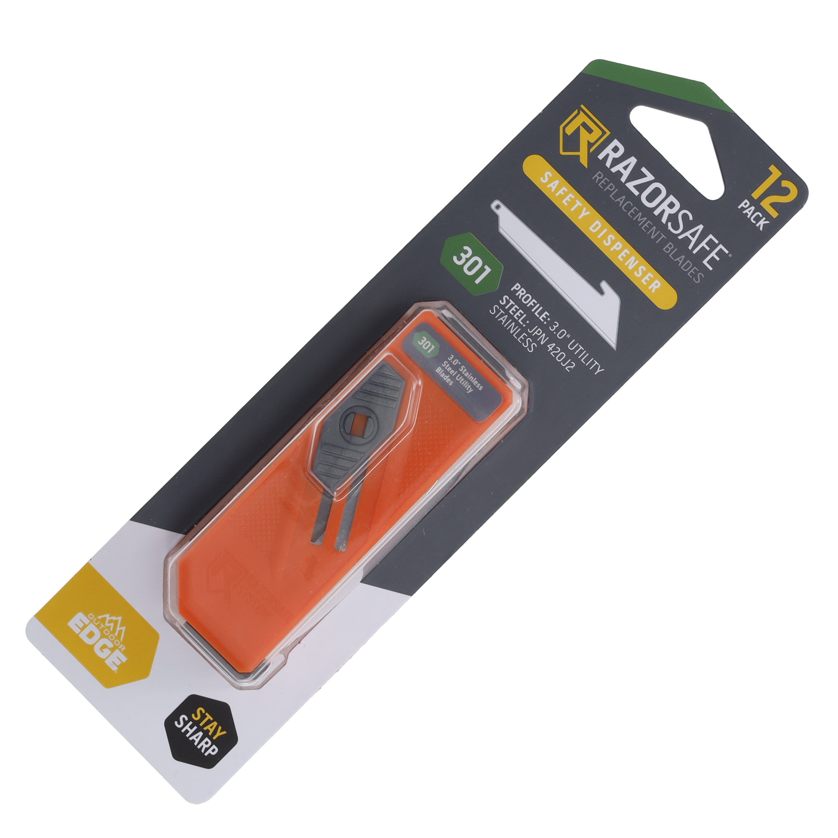 Outdoor Edge Utility Blade Dispenser (12 Blades) OERRU30D-12C View 7