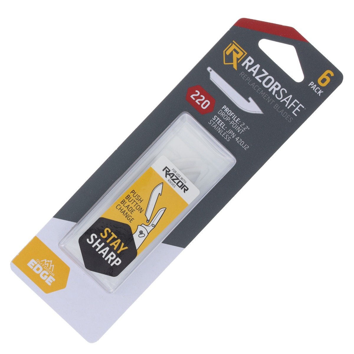 Outdoor Edge 2.2" Replacement Blade Pack OERR22-6C View 1