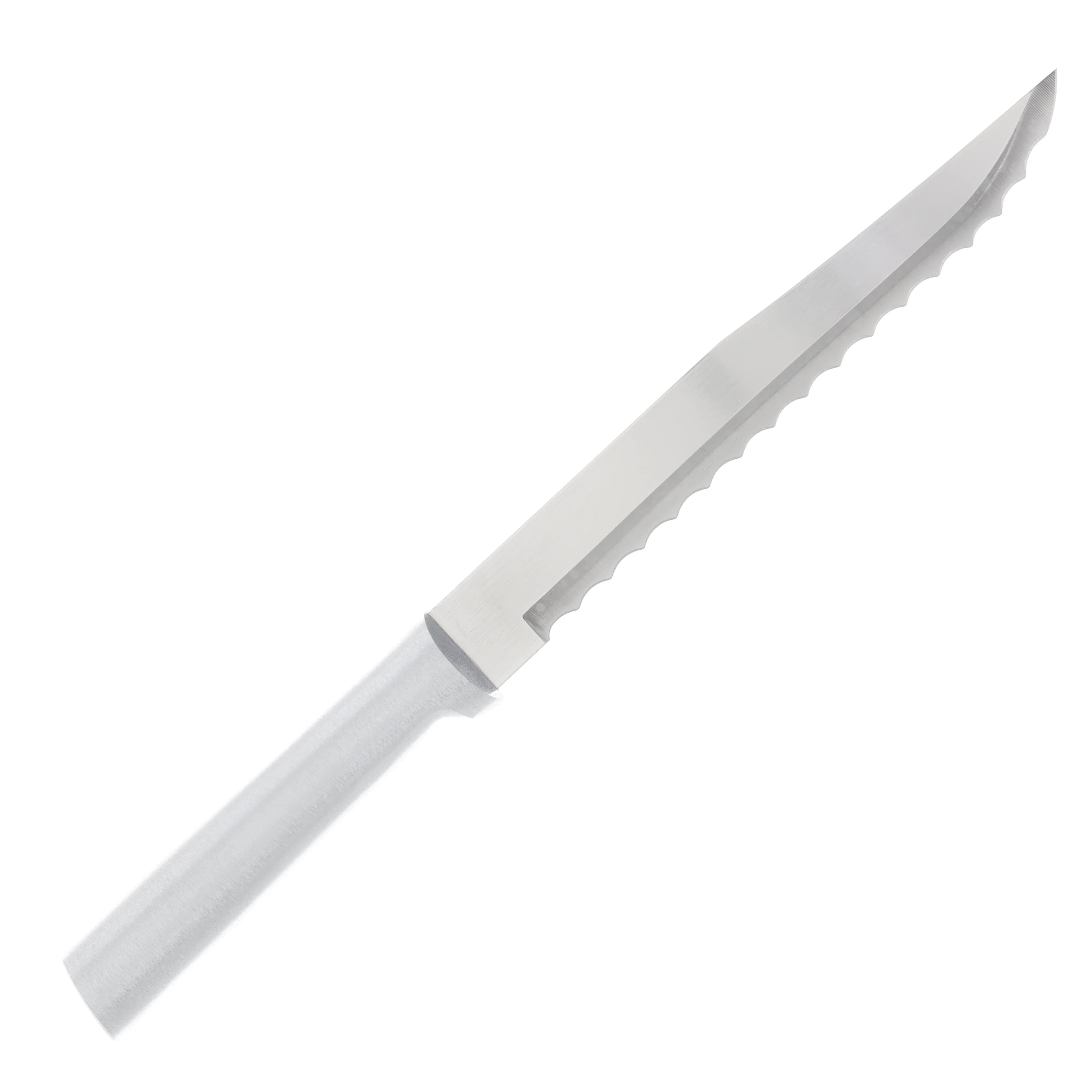 Rada Cutlery Serrated Slicing Knife Silver 7 Inch Serrated Slicer R138 View 2