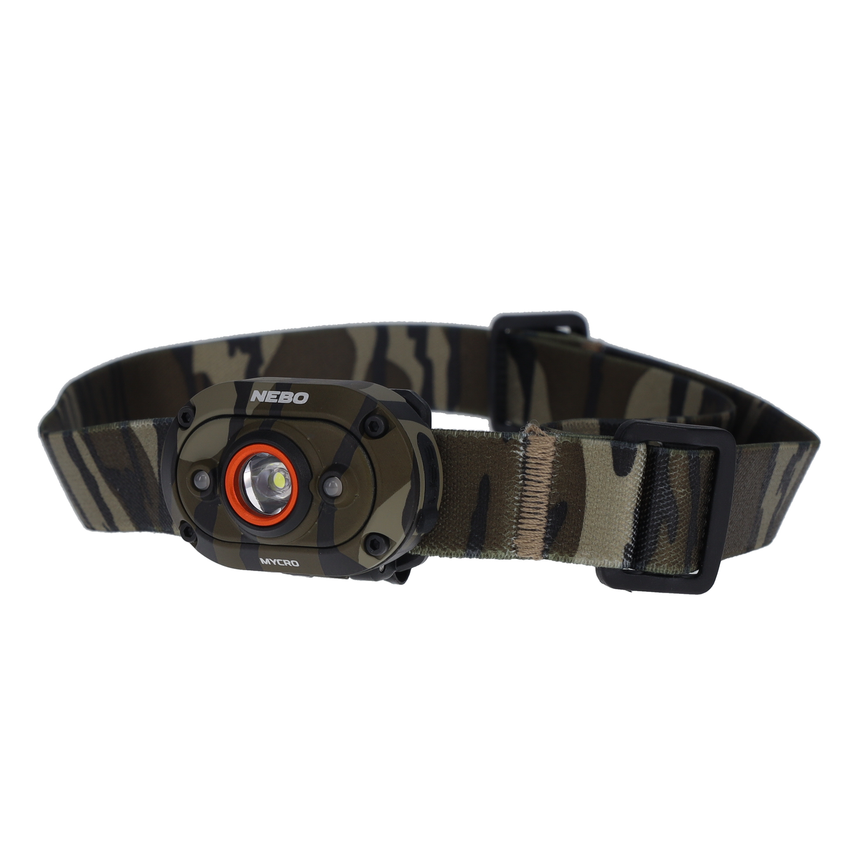 NEBO MYCRO Headlamp Mossy Oak Bottomland 400 Lumens 6 Settings NEB-HLP-1004 View 1
