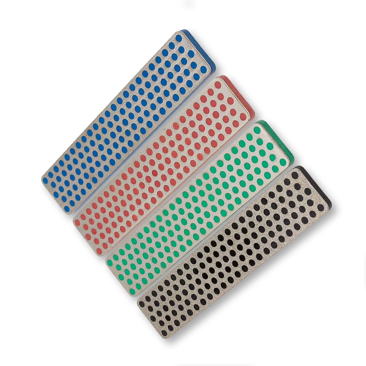 DMT Aligner Diamond Sharpening Kit, 4 Piece  4-inch stones E,F,C,X with Pouch AKEFCX View 2