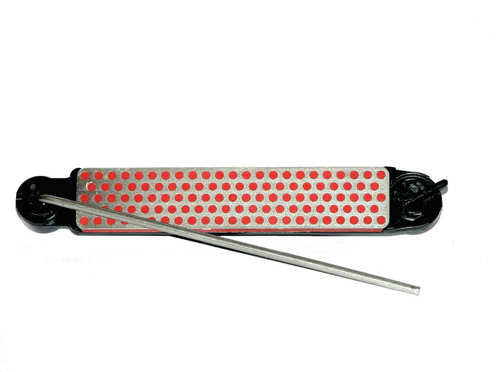 DMT Interchangeable Aligner Stone Holder - 4in Fine Diamond Whetstone AHF View 3