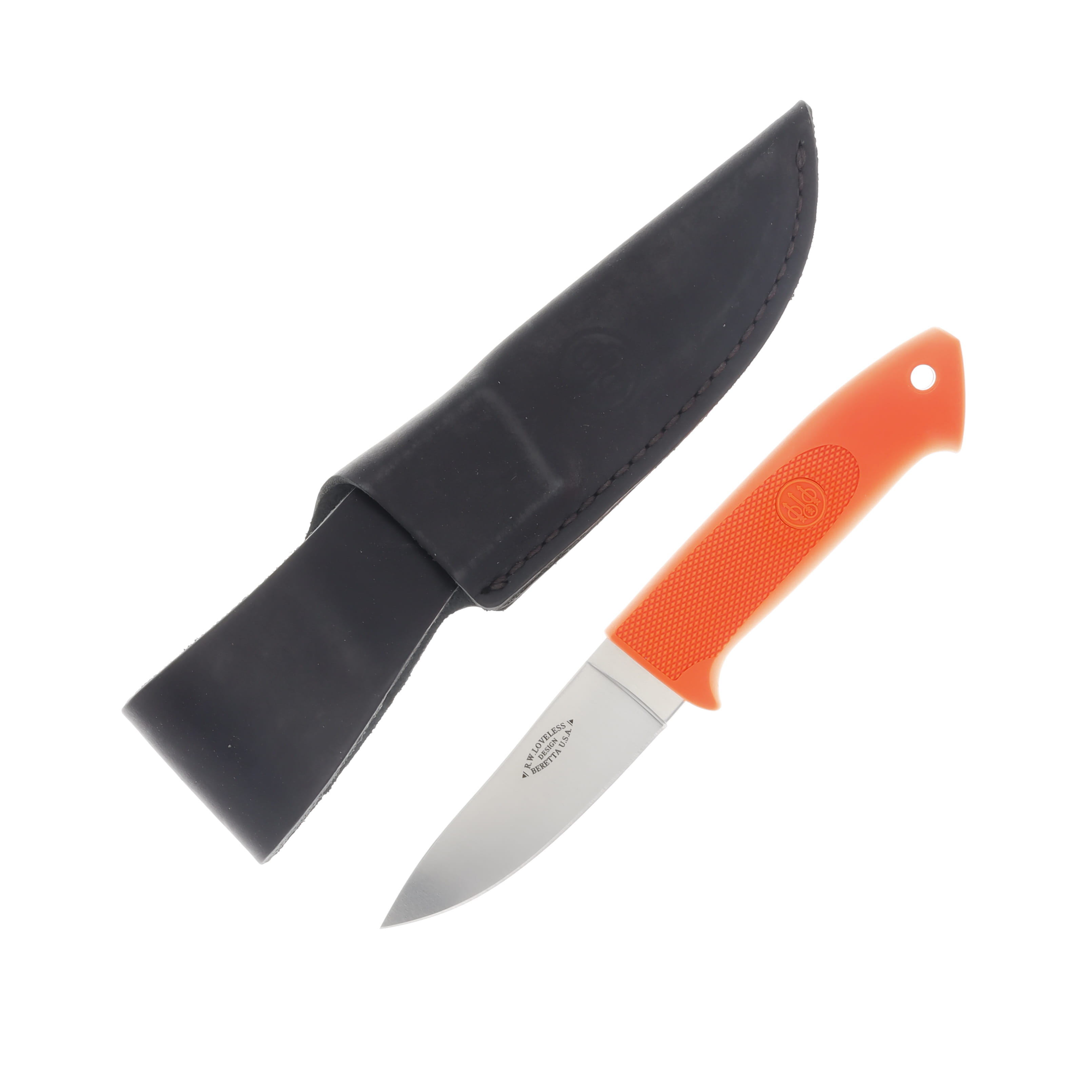 Beretta Loveless Zytel Skinner Orange Handle JK205A020402 View 1