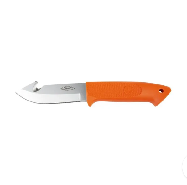 Beretta Loveless Zytel Guthook Blaze Orange 3.8in Plain Satin Guthook JK200B020402 View 1