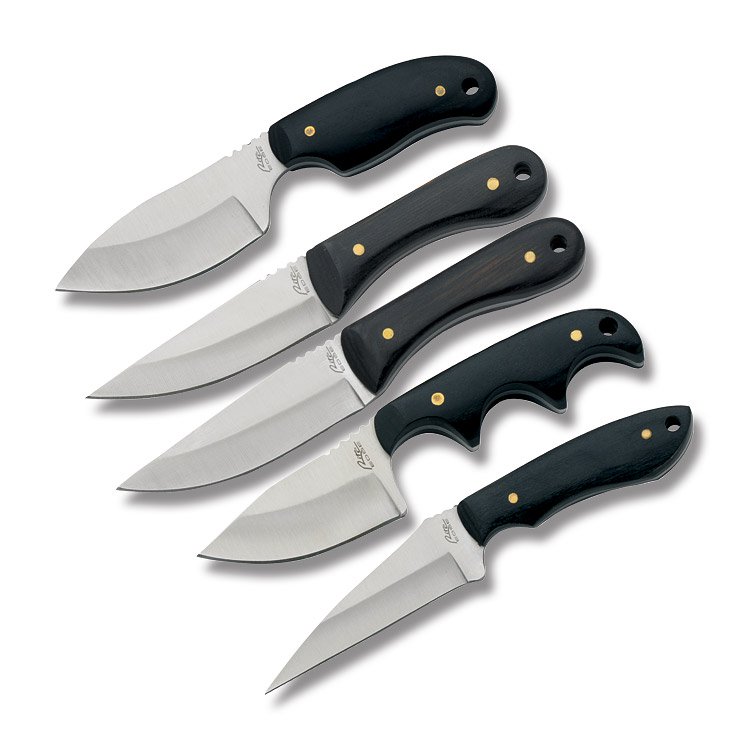 Right Edge Small Hunting 5 PC Fixed Blade Knife Set 211229 View 1