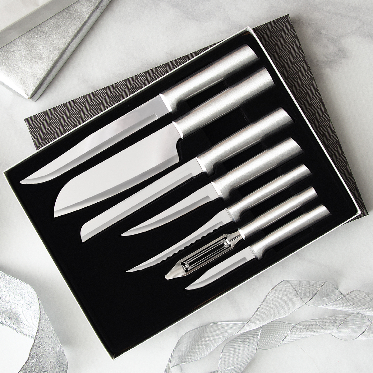 Rada Kitchen Knives Cutlery 7 Piece Starter Gift Set S38 View 4
