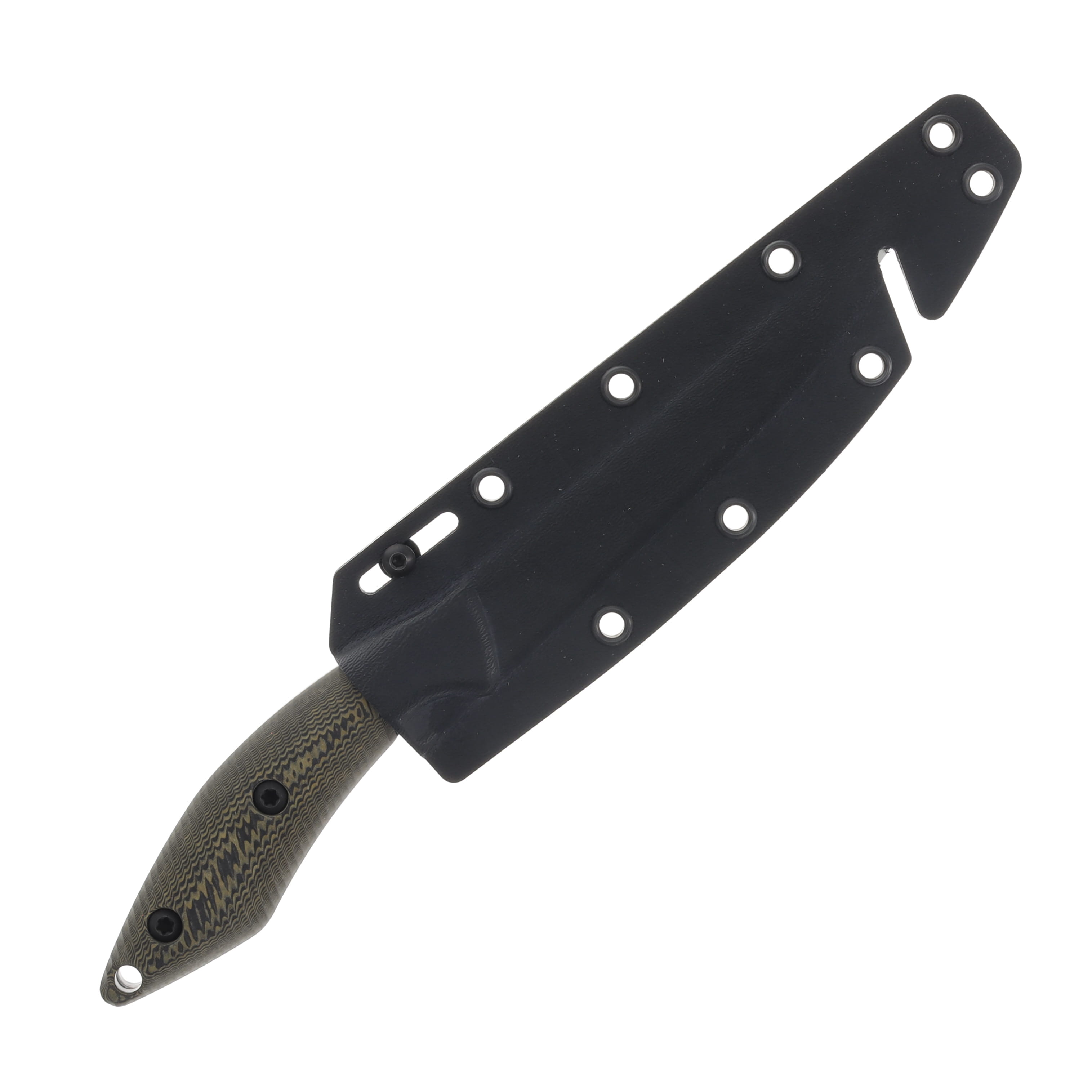 White River Knives Fillet Knife Maple-Black Richlite 6in Stonewashed Blade WRFK6-RMB View 3
