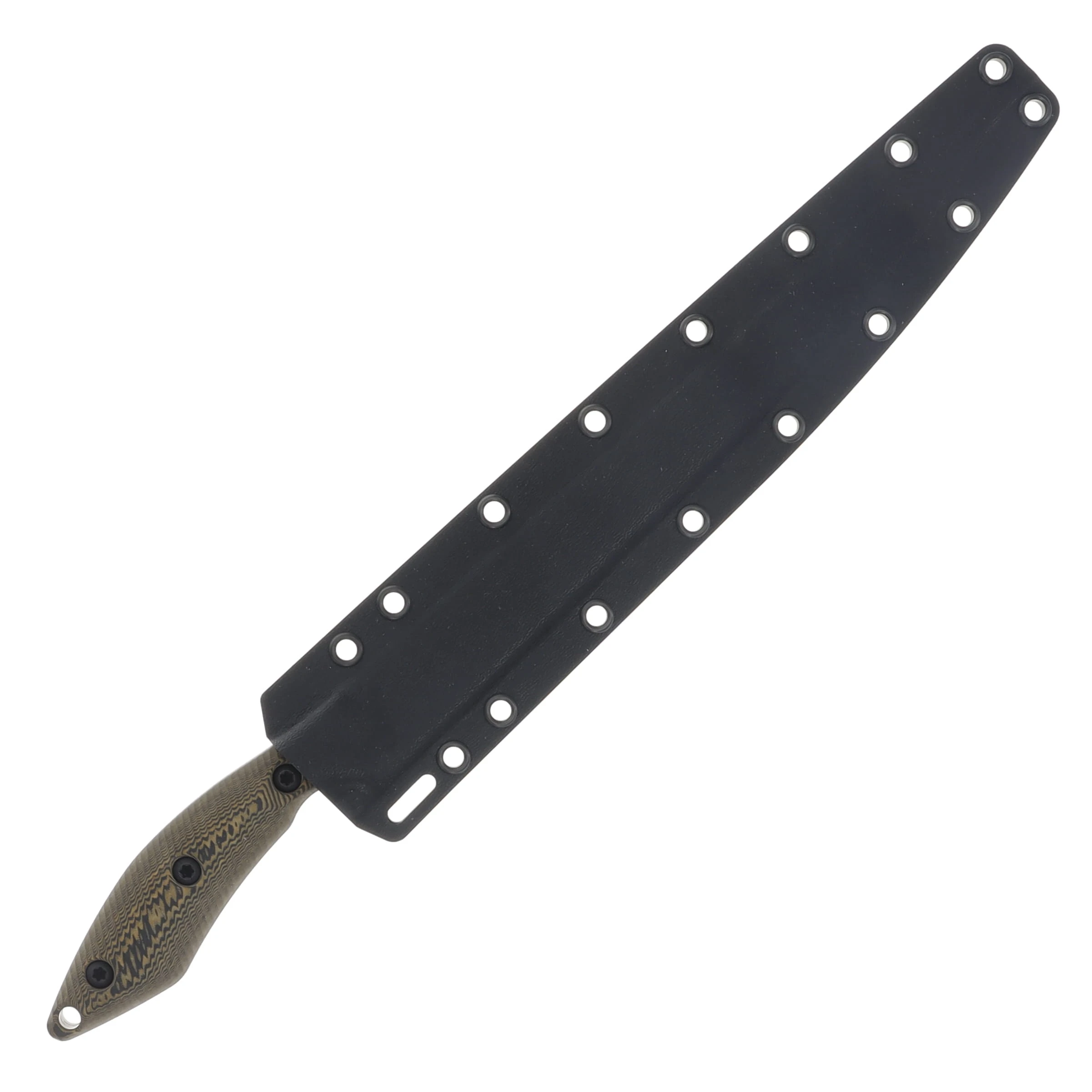 White River Knives Fillet Knife Maple-Black Richlite 10in Stonewashed Blade WRFK10-RMB View 3