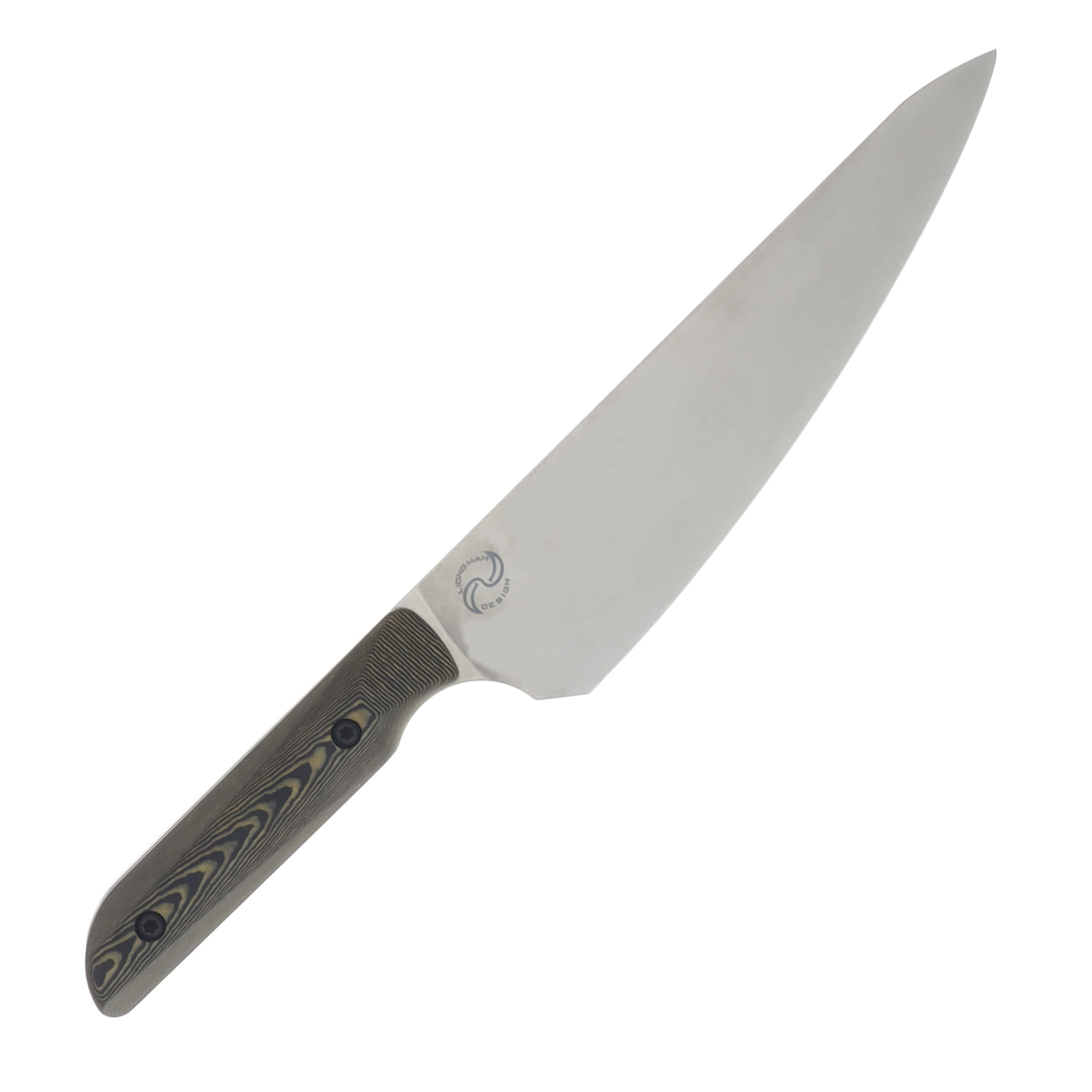 White River Knives Liong Mah 7.5in Chef Knife Maple-Black Richlite WRLMC-RMB View 2