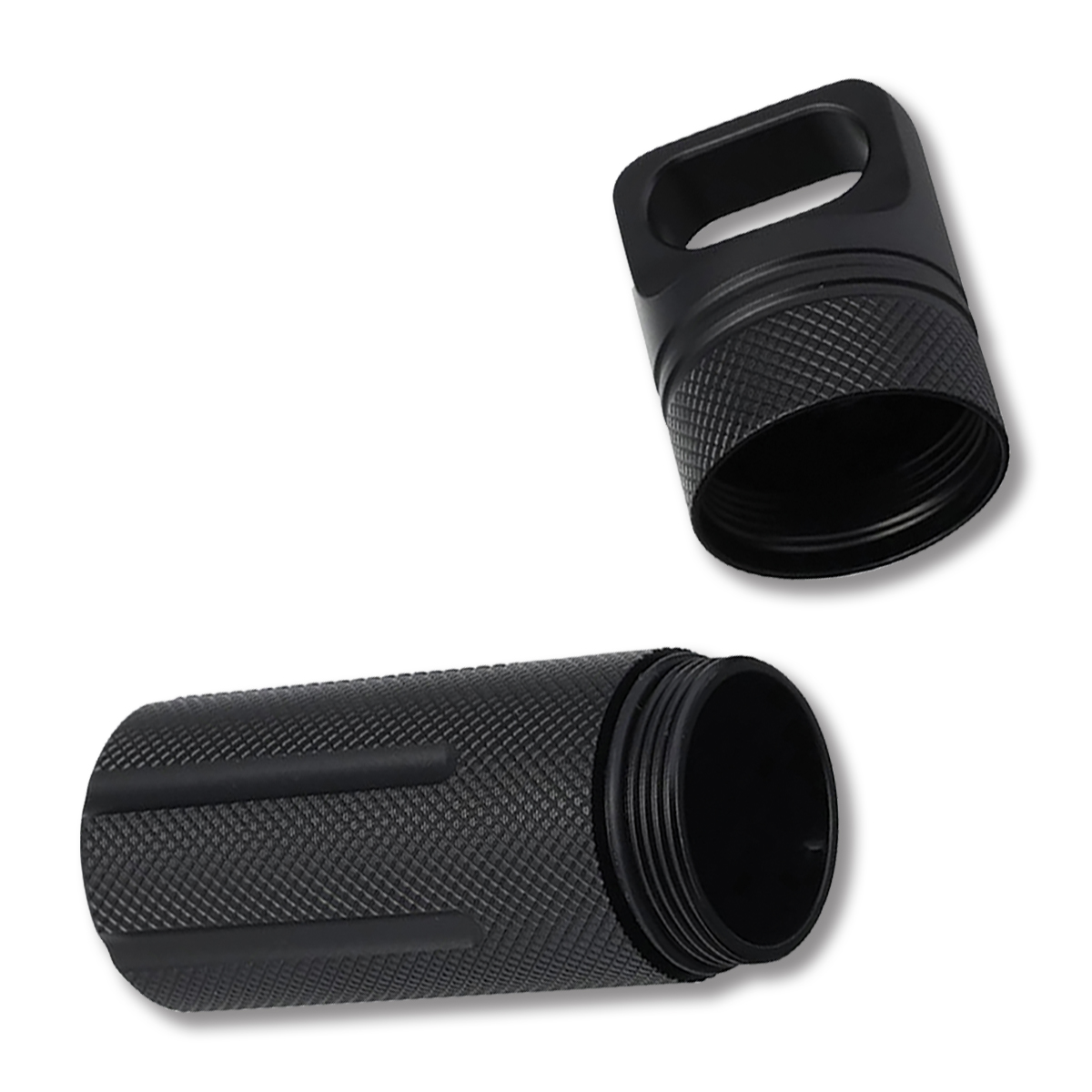 Marble's 4in Aluminum Waterproof Container Black MR687 View 2