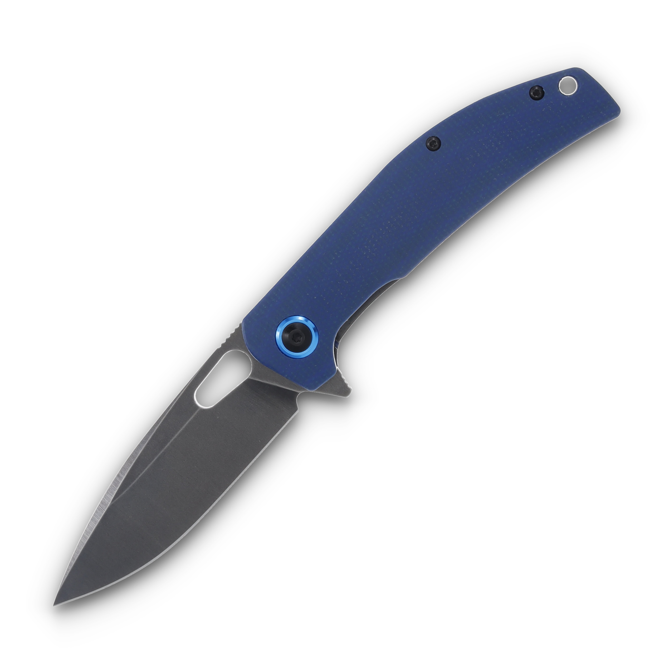 Rough Rider Denim Micarta Folding Knife RR2593 - Smoky Mountain