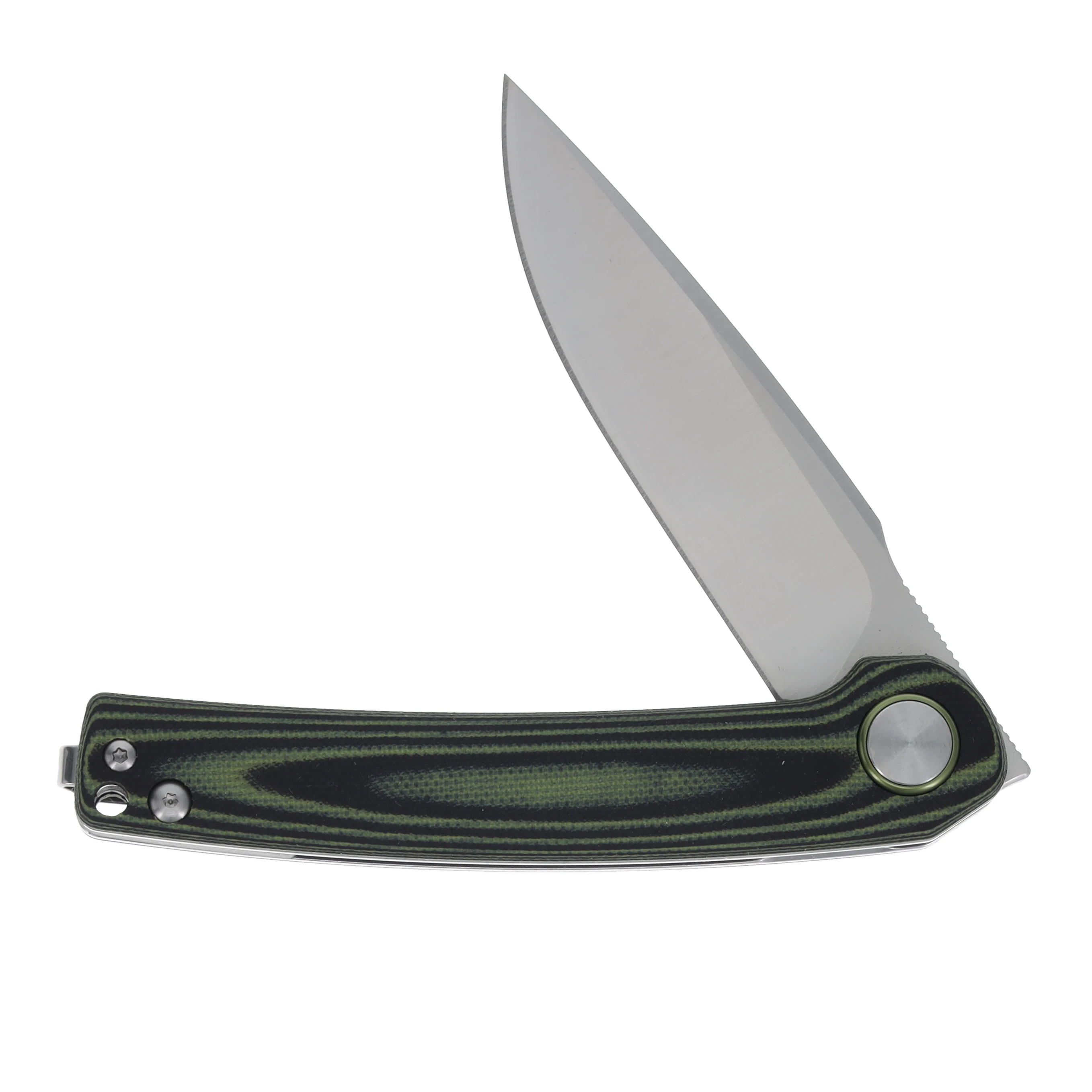 Rough Ryder RR2599 Green and Black G-10 Linerlock Folding Knife RR2599 View 3
