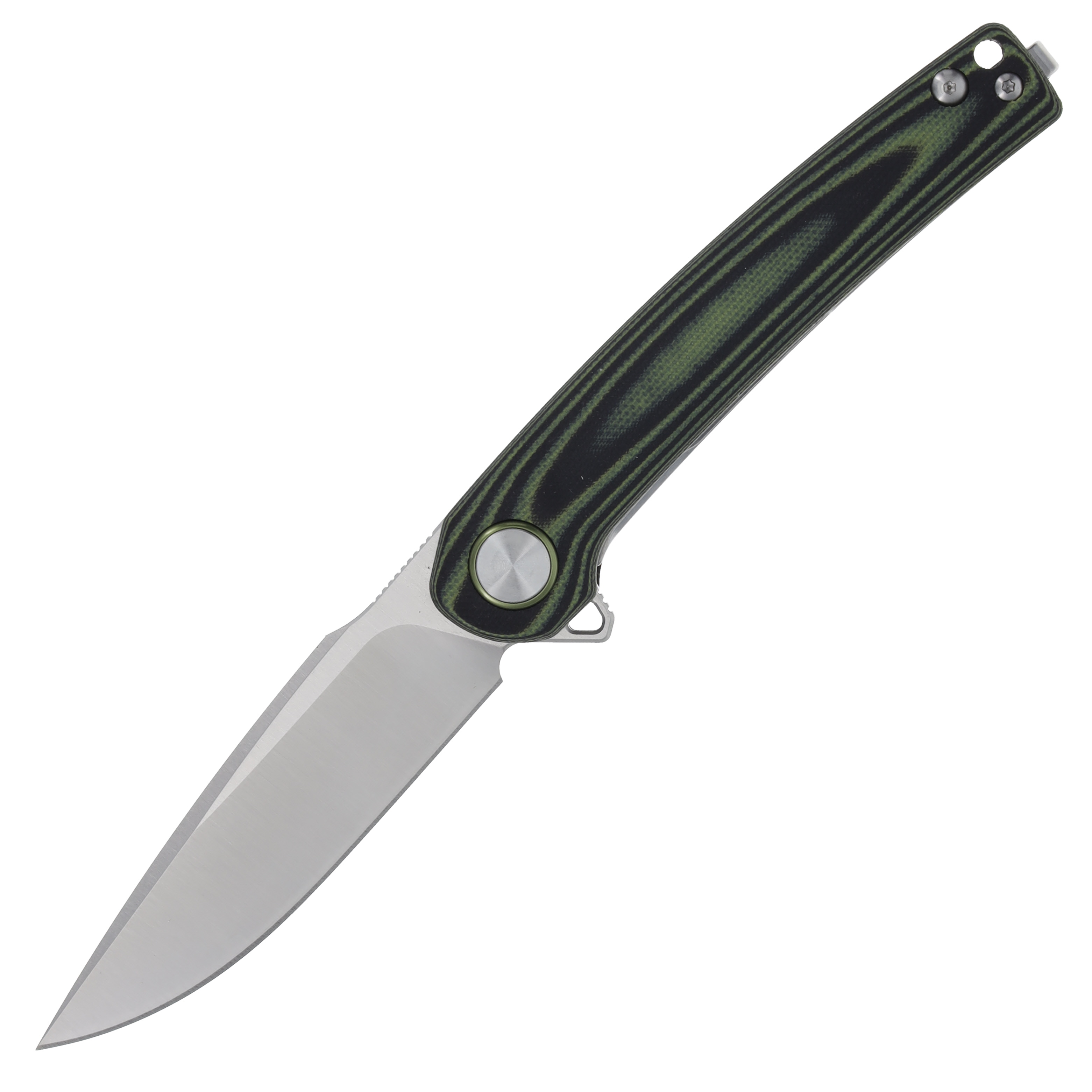 Rough Ryder RR2599 Green and Black G-10 Linerlock Folding Knife