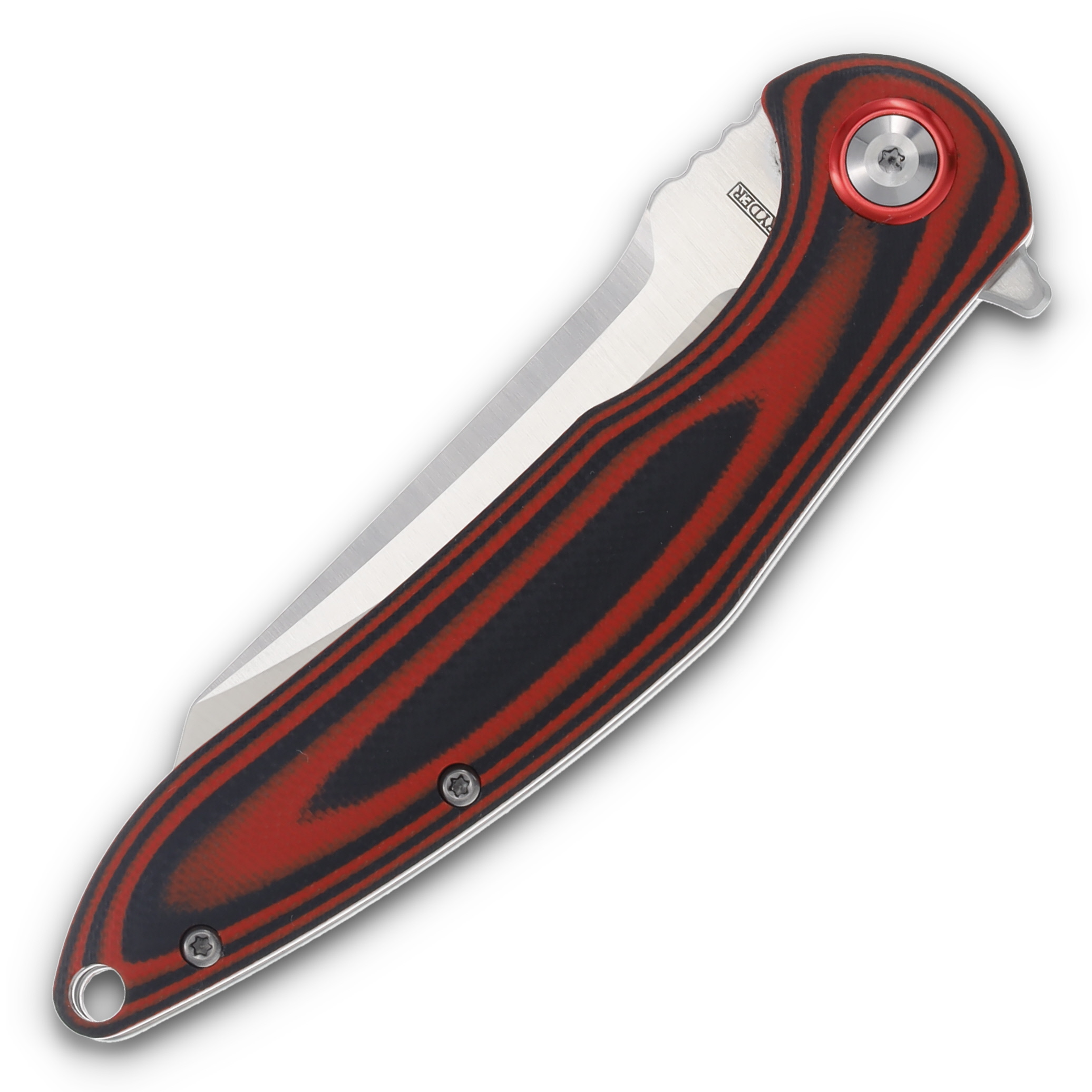 Rough Rider Red and Black G-10 Folder RR2600 View 5