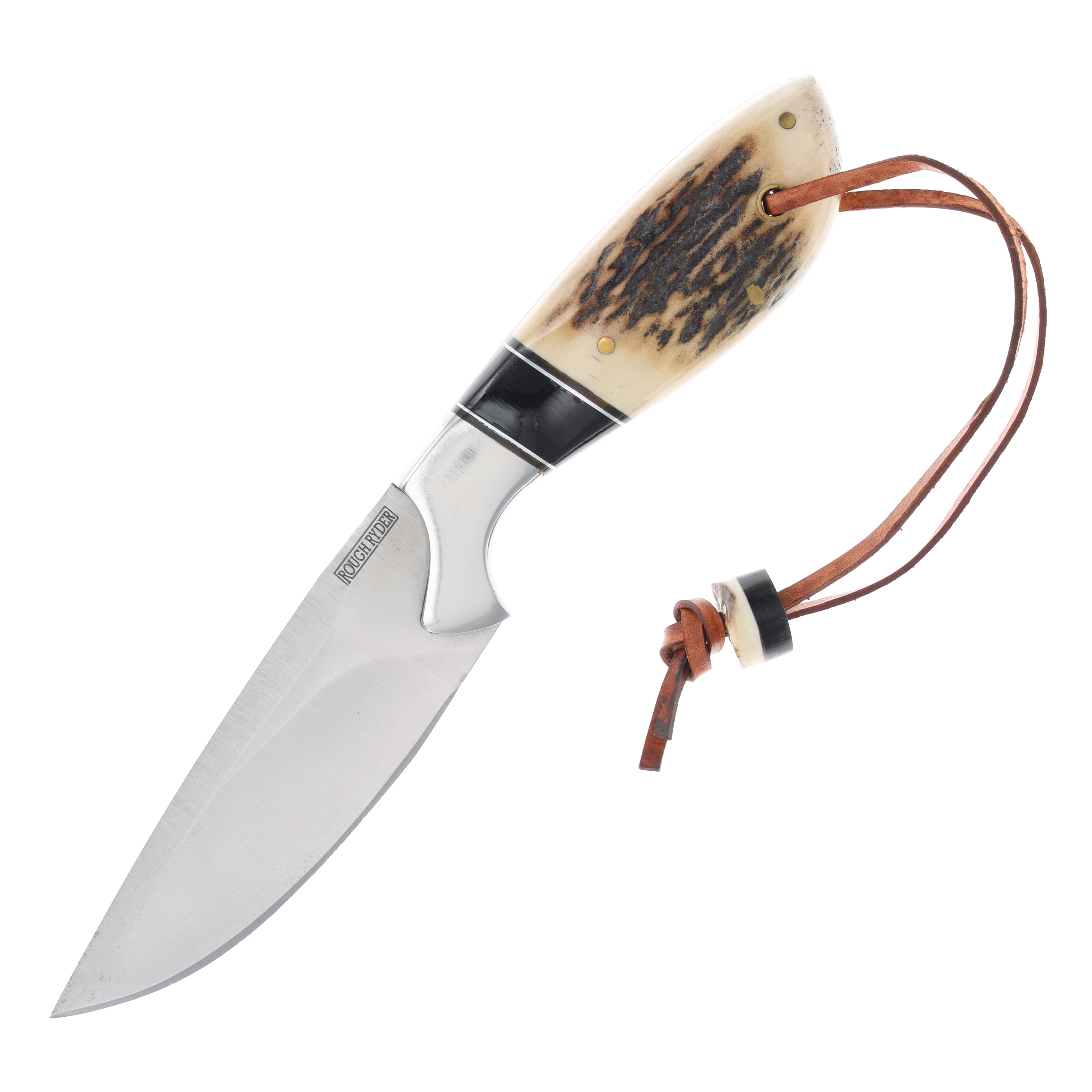 Rough Ryder RR2607 Stag Skinner Fixed Blade Knife RR2607 View 3