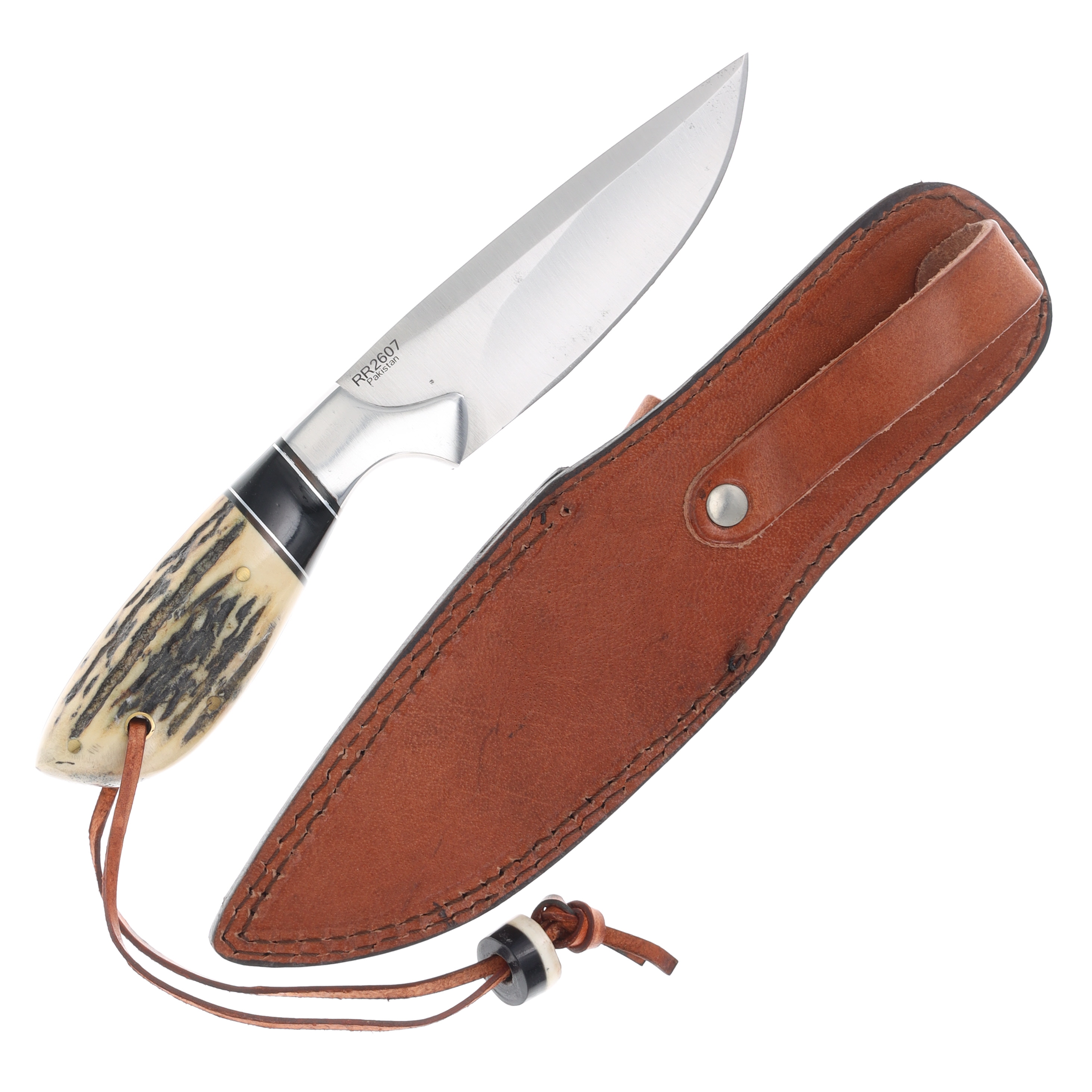 Rough Ryder RR2607 Stag Skinner Fixed Blade Knife RR2607 View 2