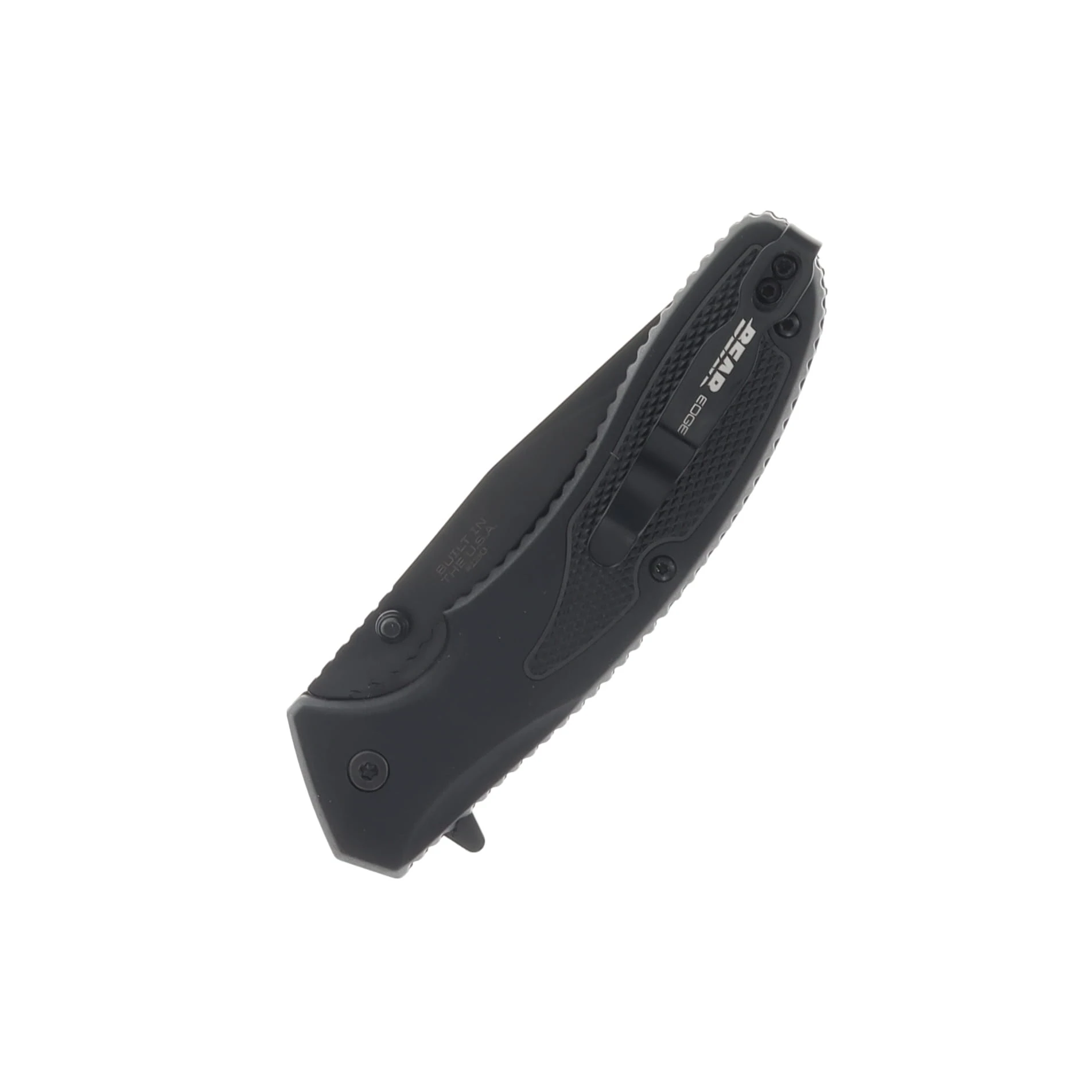 Bear & Son Sideliner Spring Assisted Folding Knife 3.5in Partially Serrated Zytel BR61130 View 4