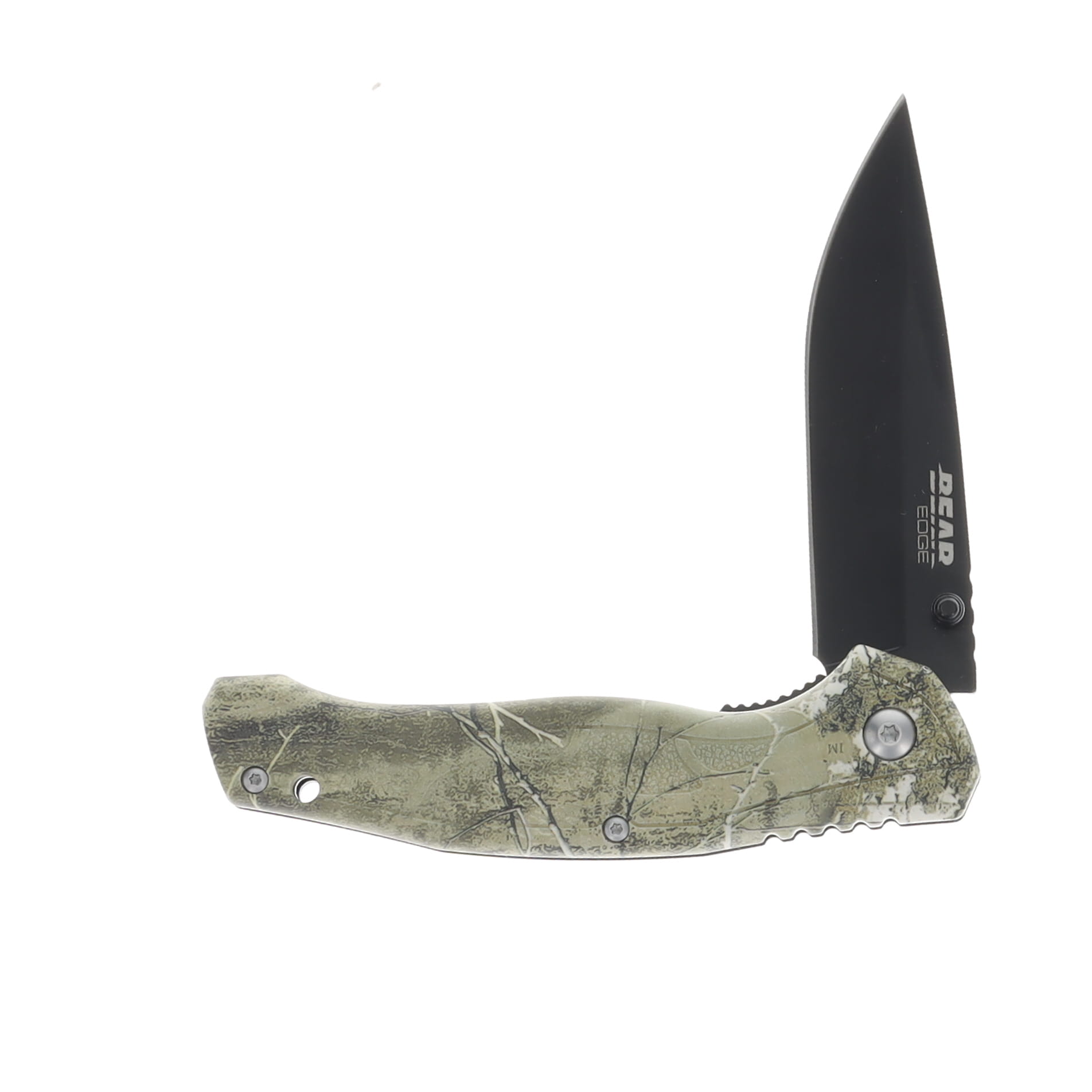 Bear & Son Brisk 2.0 Spring-Assisted Folding Knife Brown Real Tree Edge Camo BR61537 View 3
