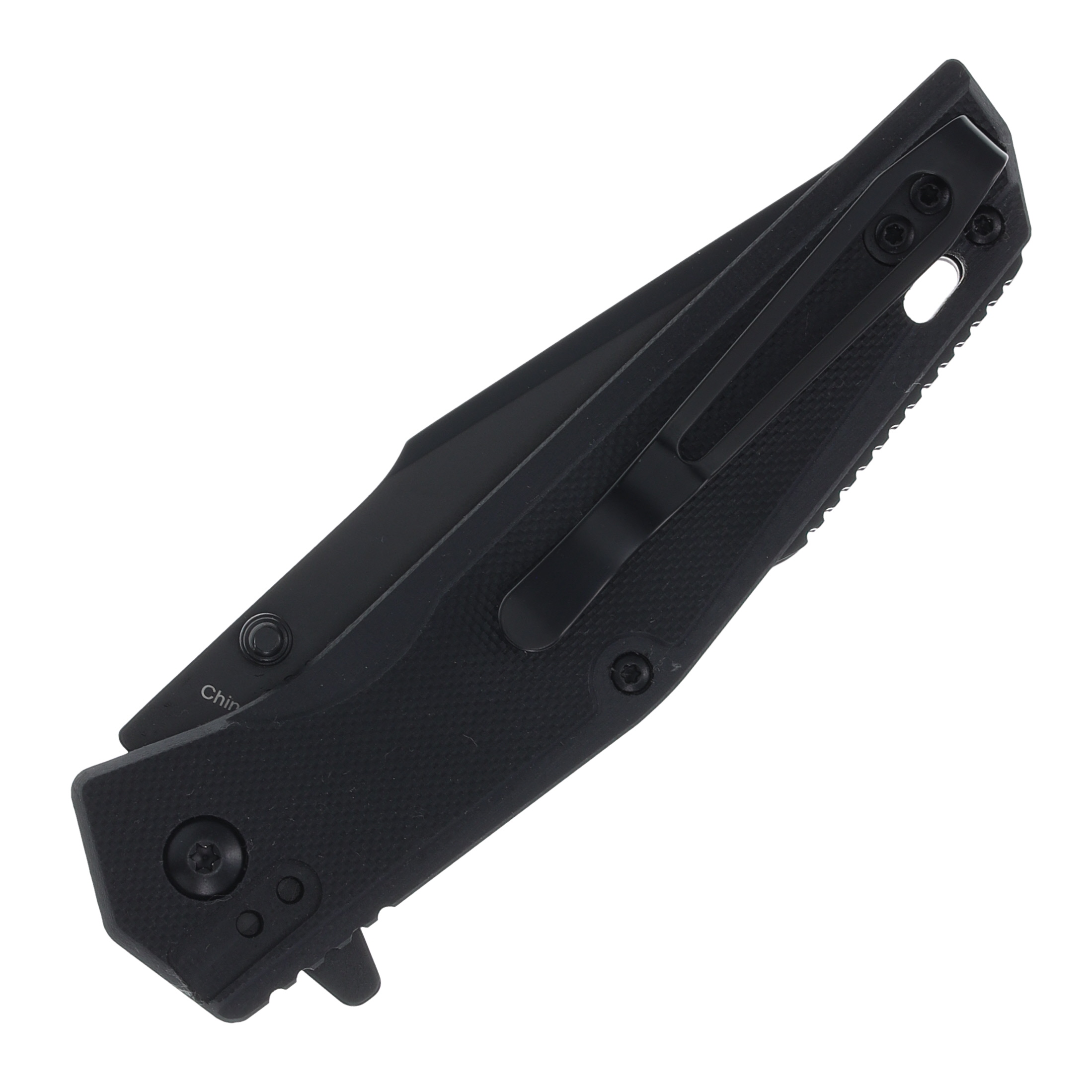 Bear & Son 4.5in Sideliner with Trigger Assisted Clip Blade Folding Knife BR71534 View 2