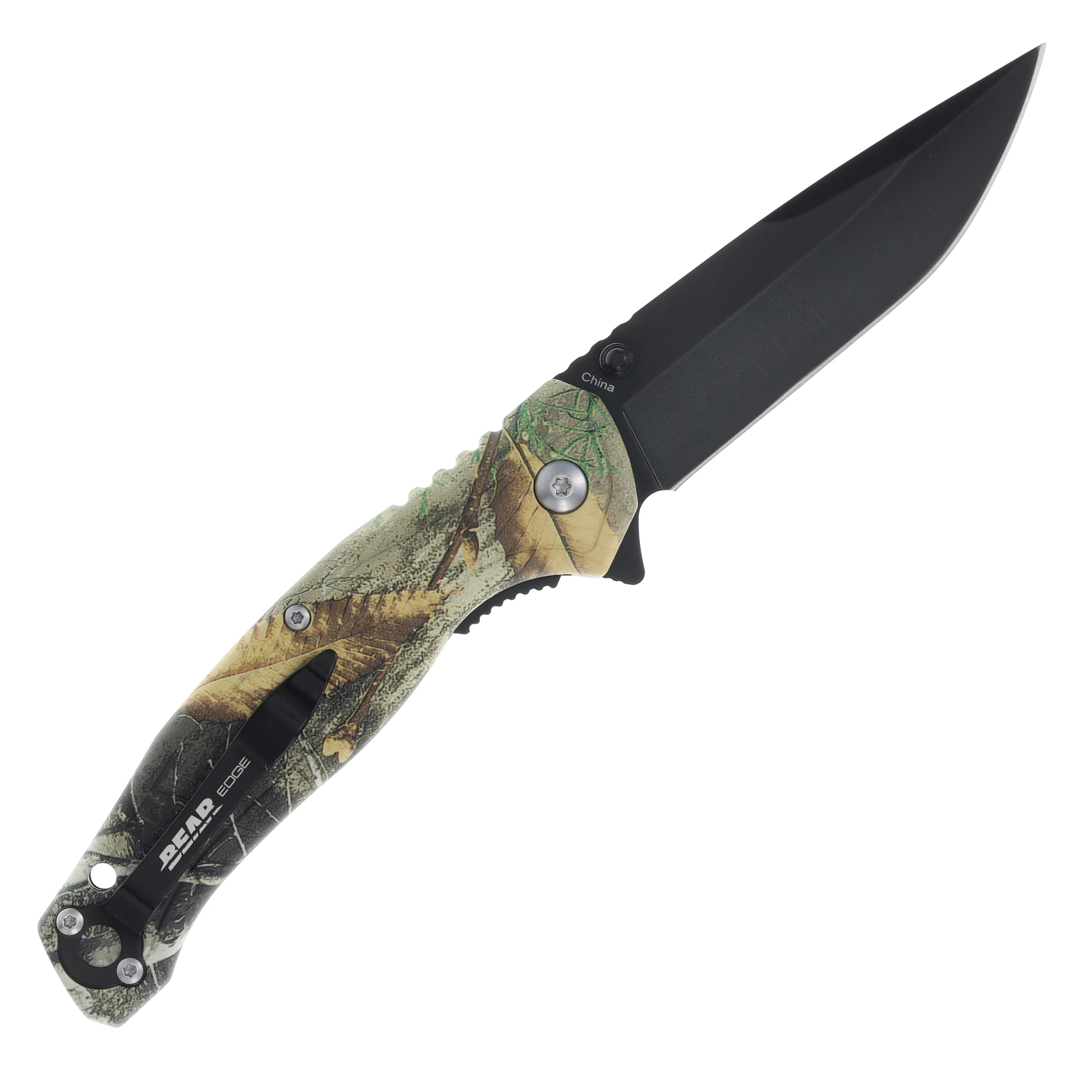 Bear & Son Brisk 2.0 Spring-Assisted Folding Knife Realtree Edge BR71537 View 2