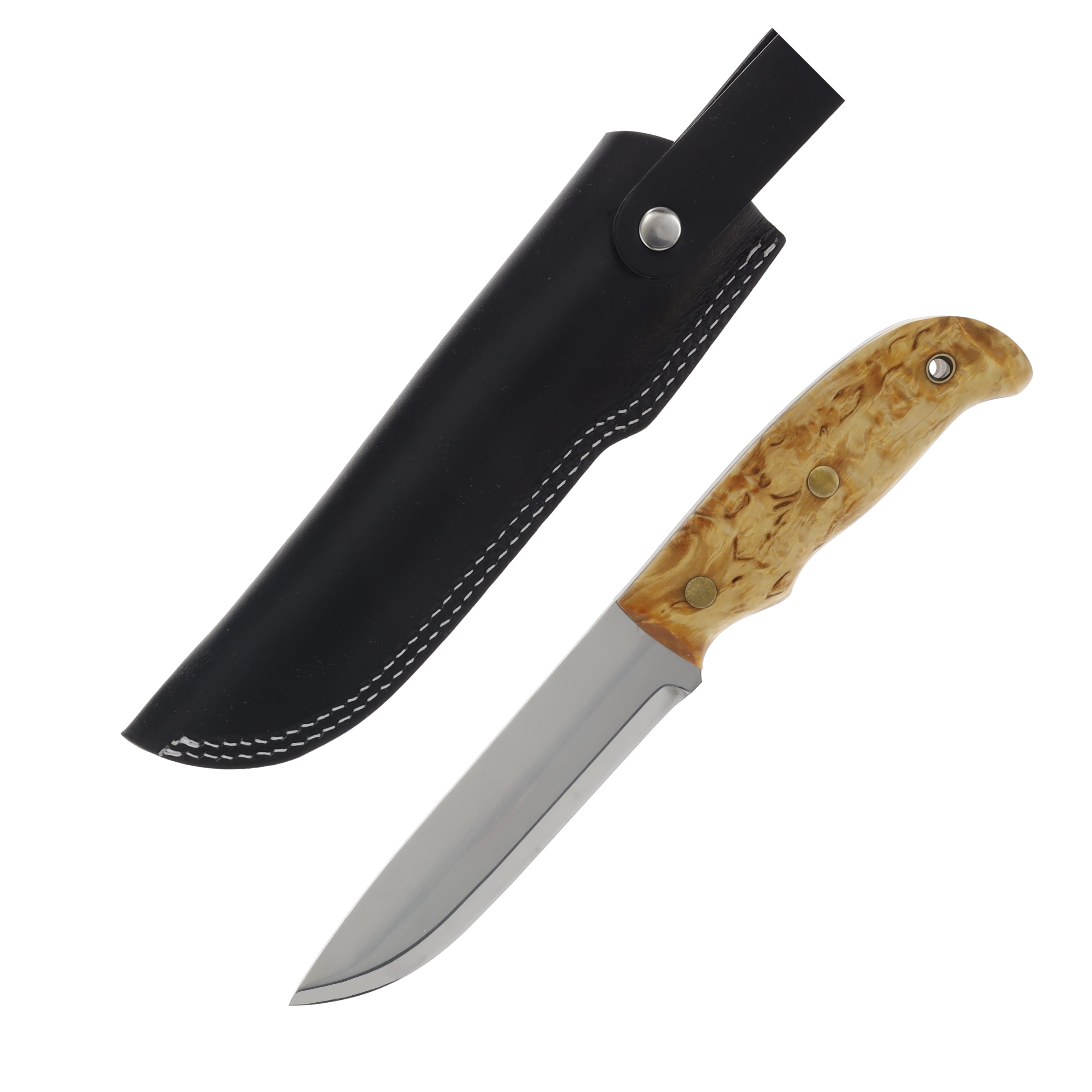 Helle Knives Didi Galgalu Fixed Blade Knife African Kiaat and