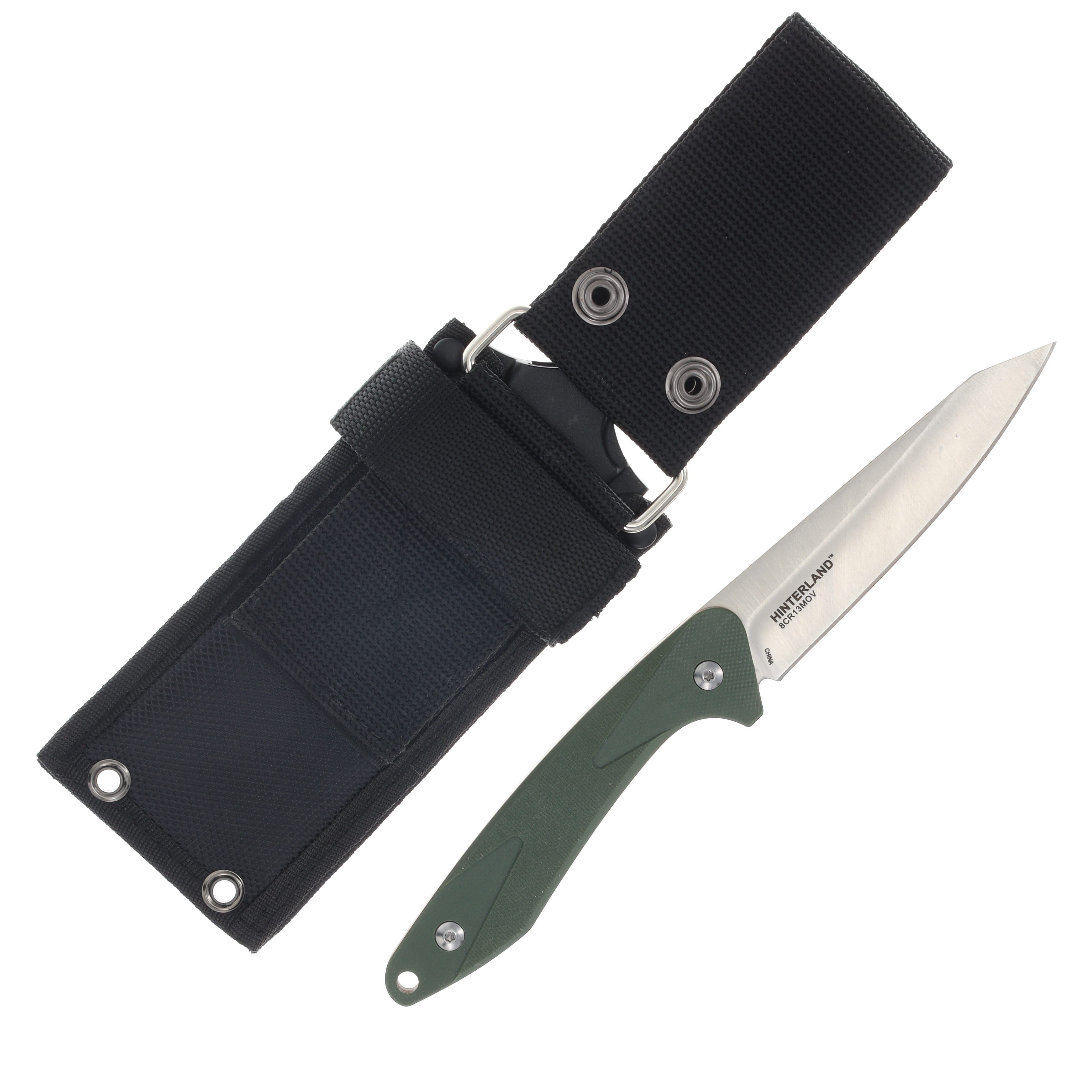 Elk Ridge Hinterland Fixed Blade Knife (Green G-10) MCERHLFIX001 View 2