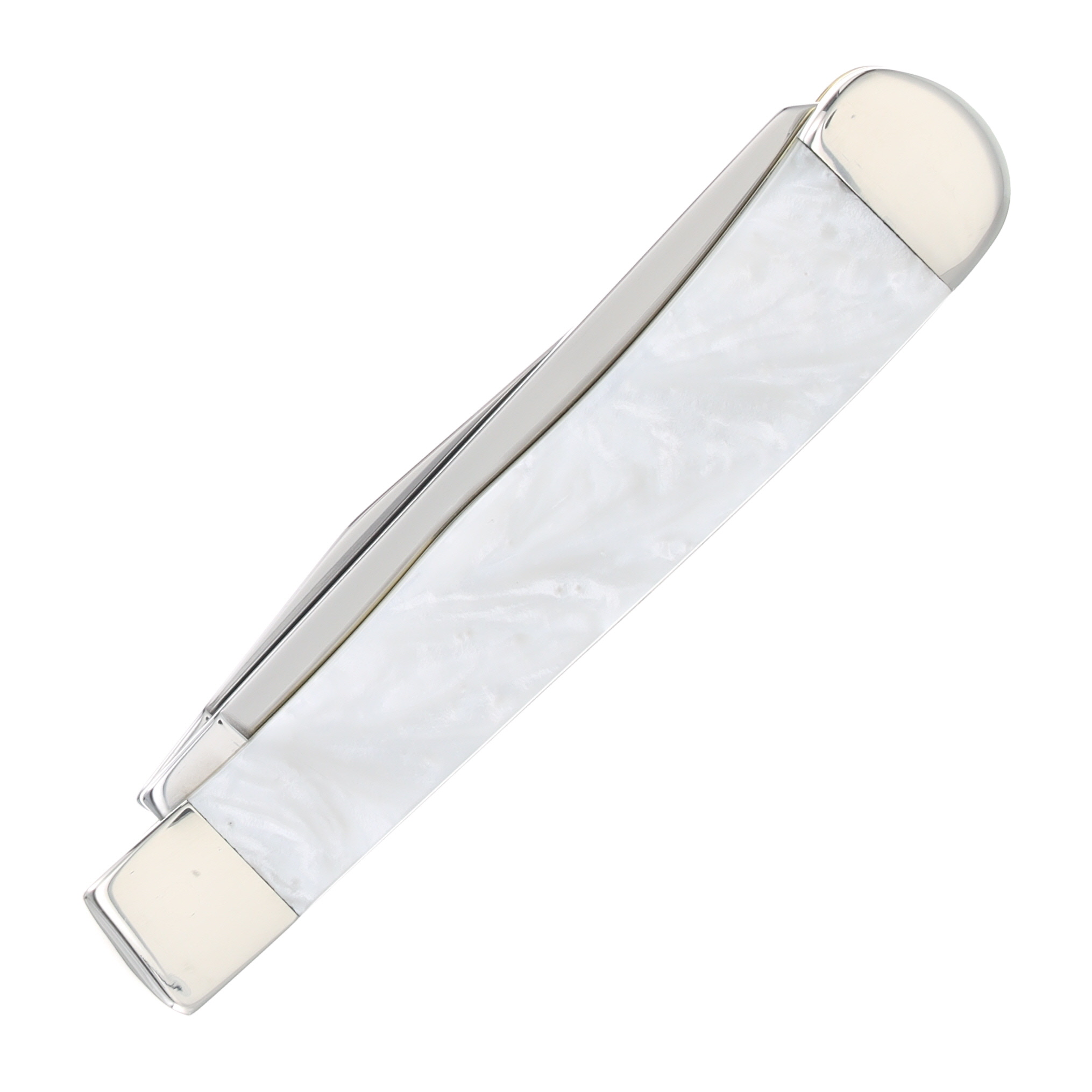 Case XX Heavenly Pearl Corelon Trapper Folding Knife Wild Mustang Horses (Plain Blades) CA6073HPWM View 4