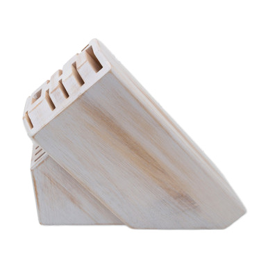 Zwilling J.A. Henckels Pro Rustic White 16-Slot Knife Block View 3