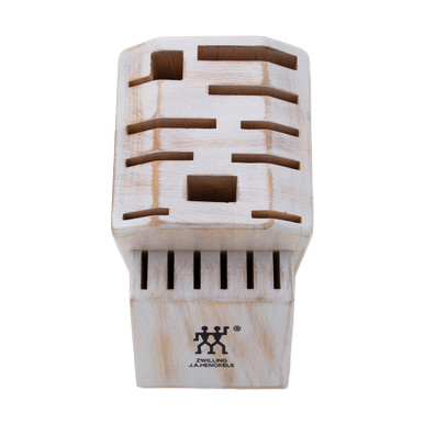 Zwilling J.A. Henckels Pro Rustic White 16-Slot Knife Block View 2