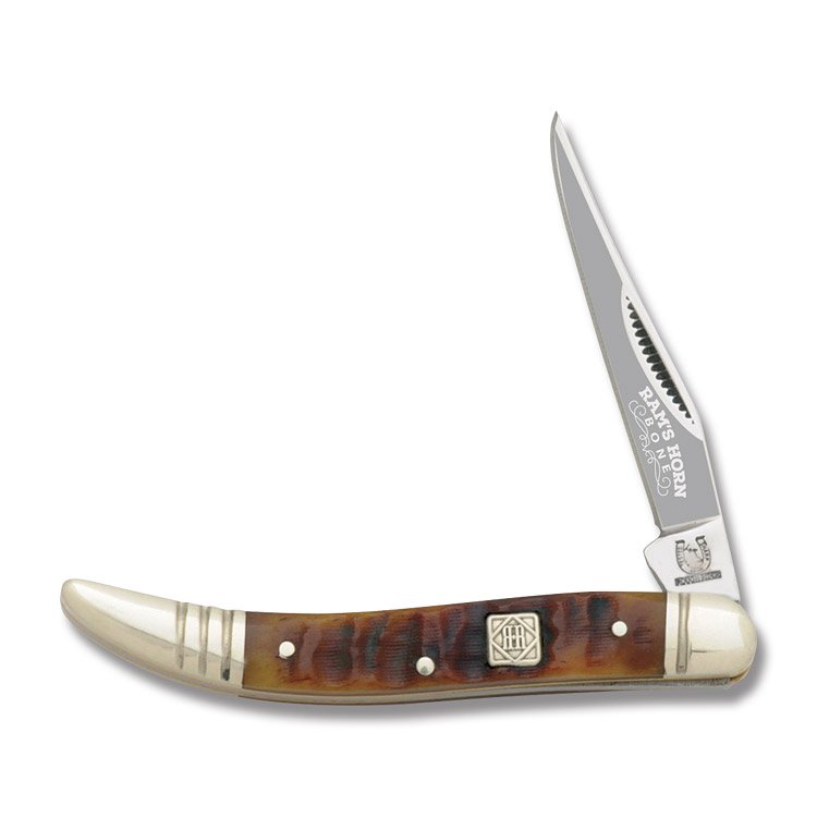 Rough Ryder Ram's Horn Bone Small Toothpick RR1548 View 1