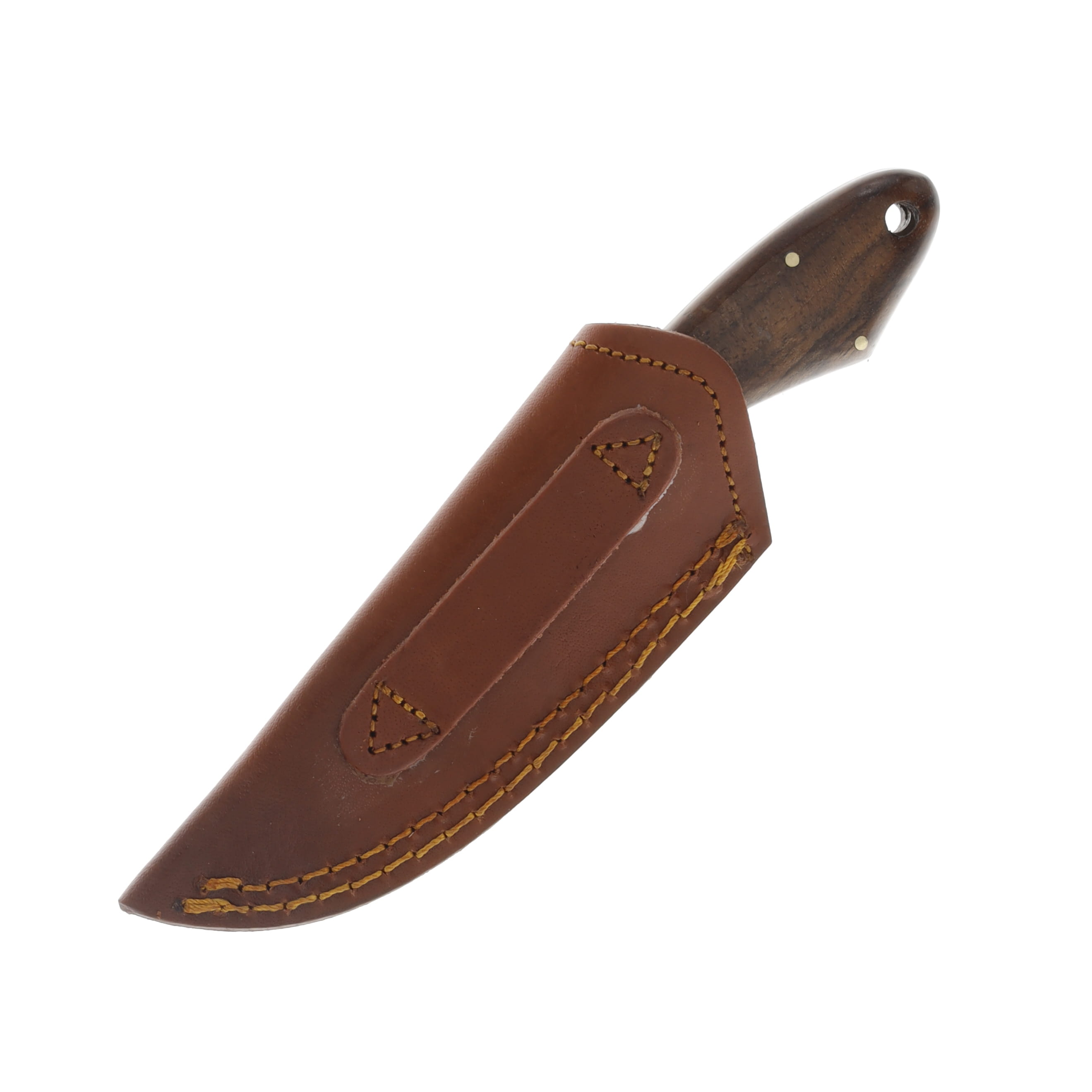 Szco Damascus Walnut Skinner Fixed Blade DM1131WN View 3