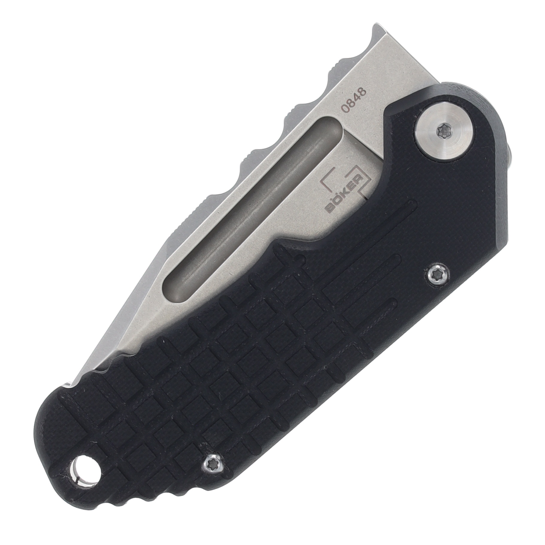 Boker Plus Dvalin Folding Knife 2.8in Plain Edge Textured G10 BK01BO549 View 5
