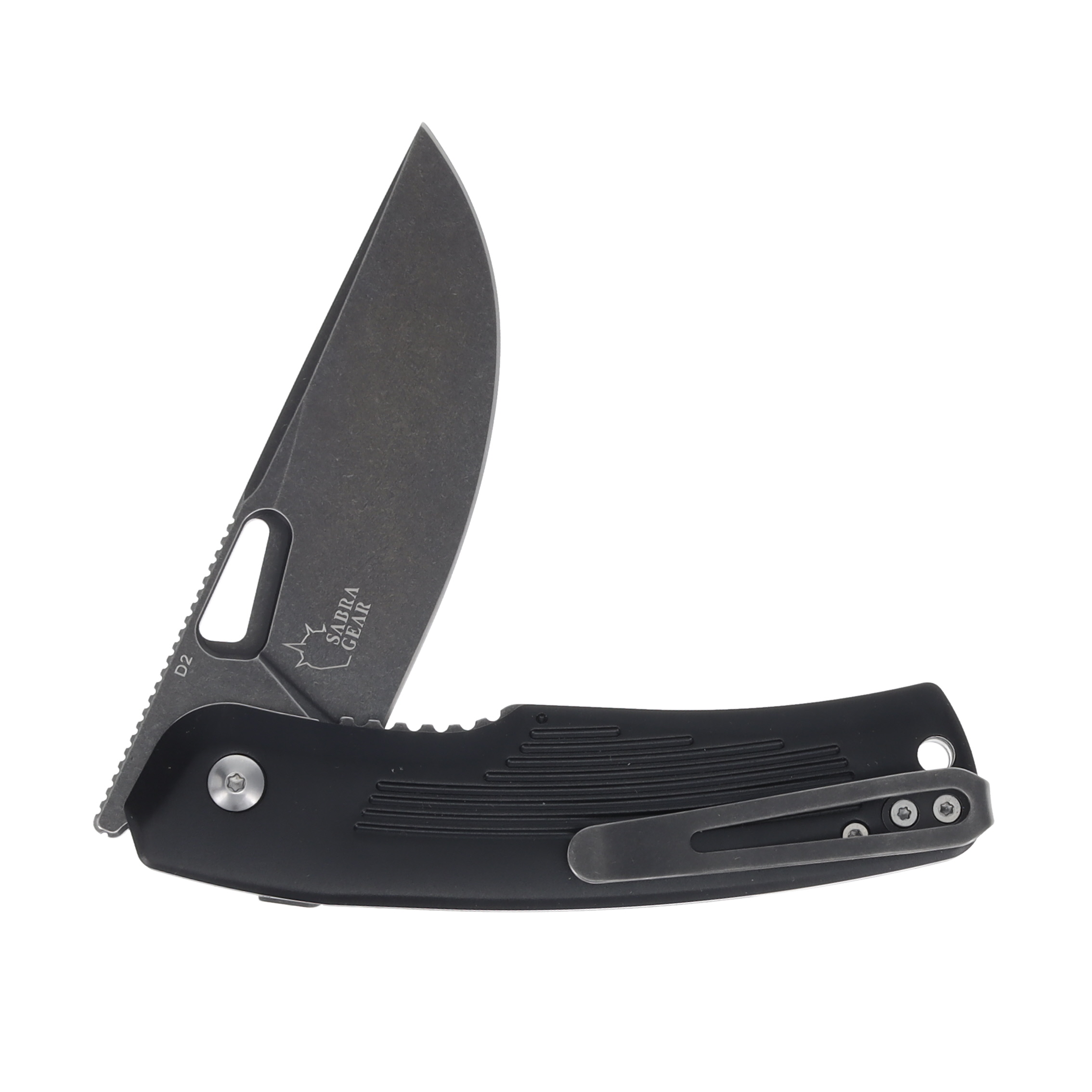 Boker Plus Nahal Folding Knife 3.15in Plain Black Stonewash Drop Point BK01BO628 View 5