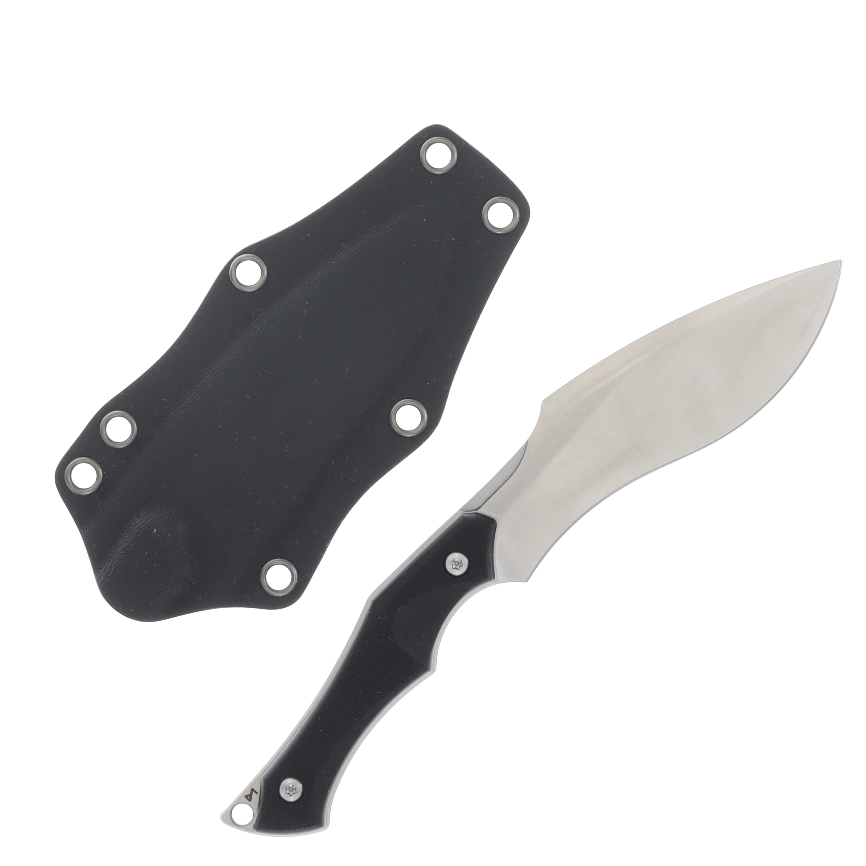 CIVIVI Vaquita II Fixed Blade Knife 3.2 Inch Plain Satin Kukri C047C-1 View 2