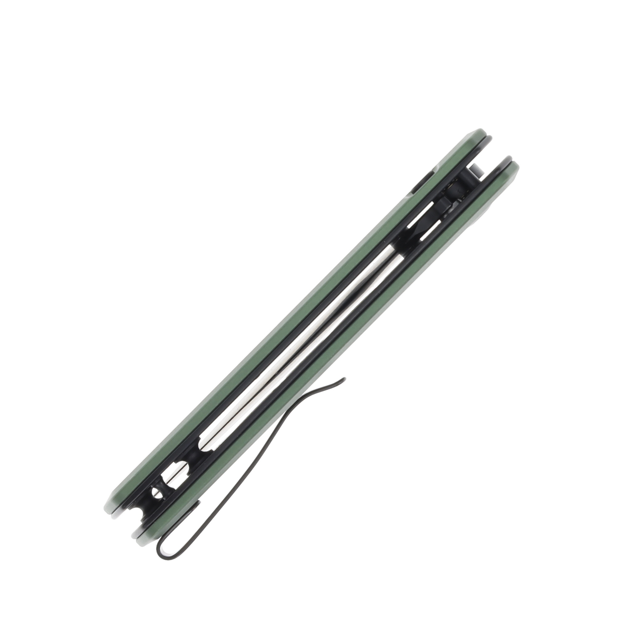 CIVIVI Altus Green 2.97 Inch Plain Black Stonewash Drop Point C20076-5 View 7