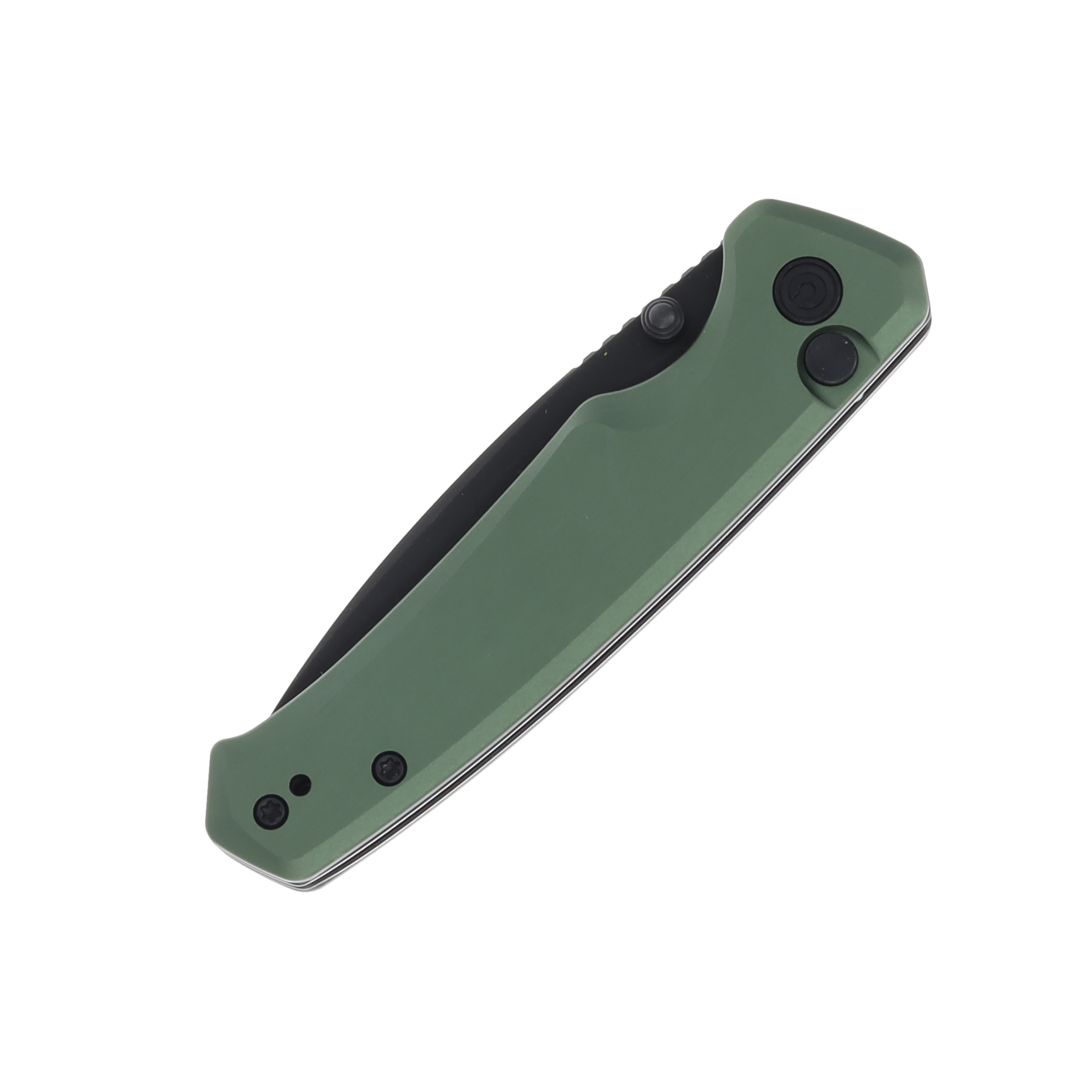 CIVIVI Altus Green 2.97 Inch Plain Black Stonewash Drop Point C20076-5 View 5