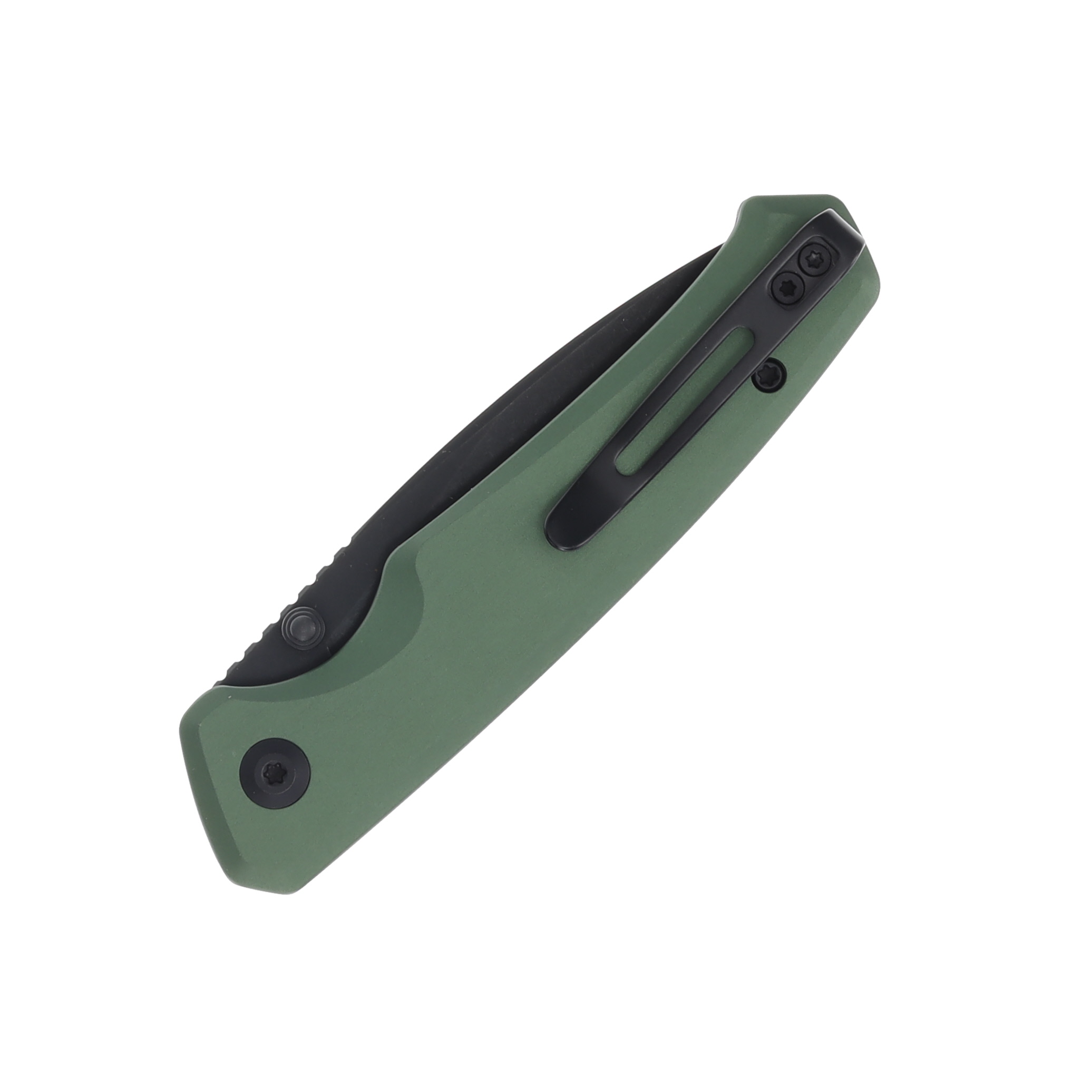 CIVIVI Altus Green 2.97 Inch Plain Black Stonewash Drop Point C20076-5 View 6