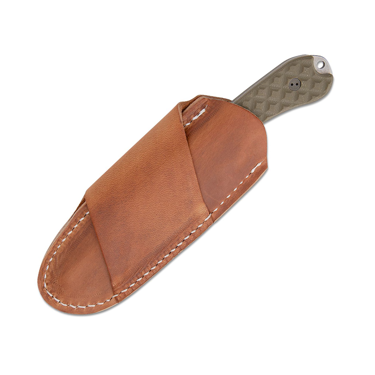Bradford Guardian 3.2 OD Green 3.5in Plain Stonewash Drop Point BRAD2627 View 4