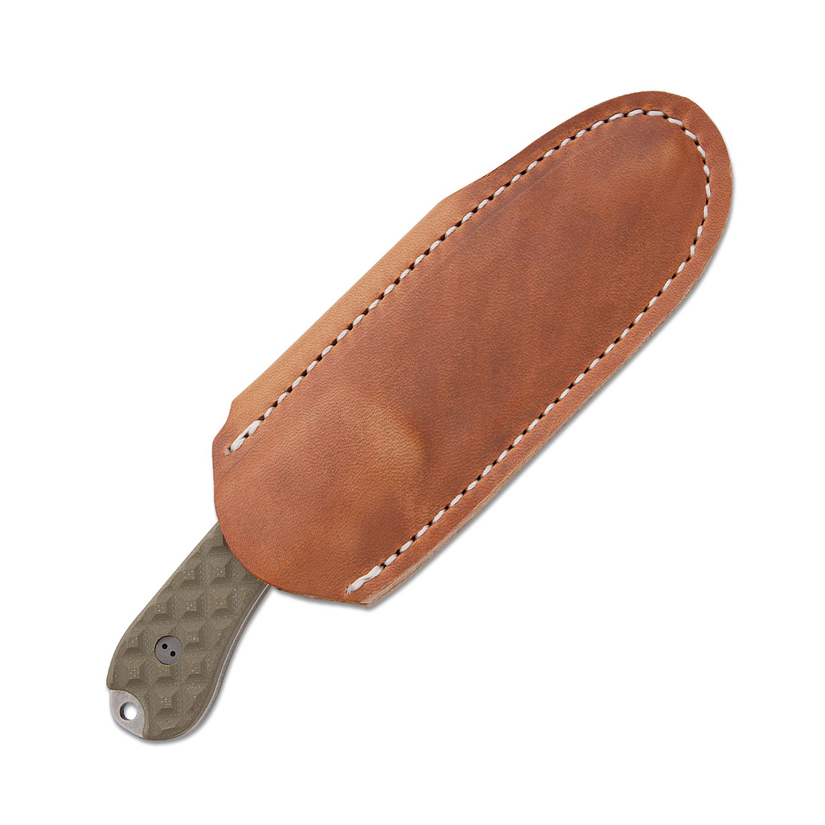 Bradford Guardian 3.2 OD Green 3.5in Plain Stonewash Drop Point BRAD2627 View 5