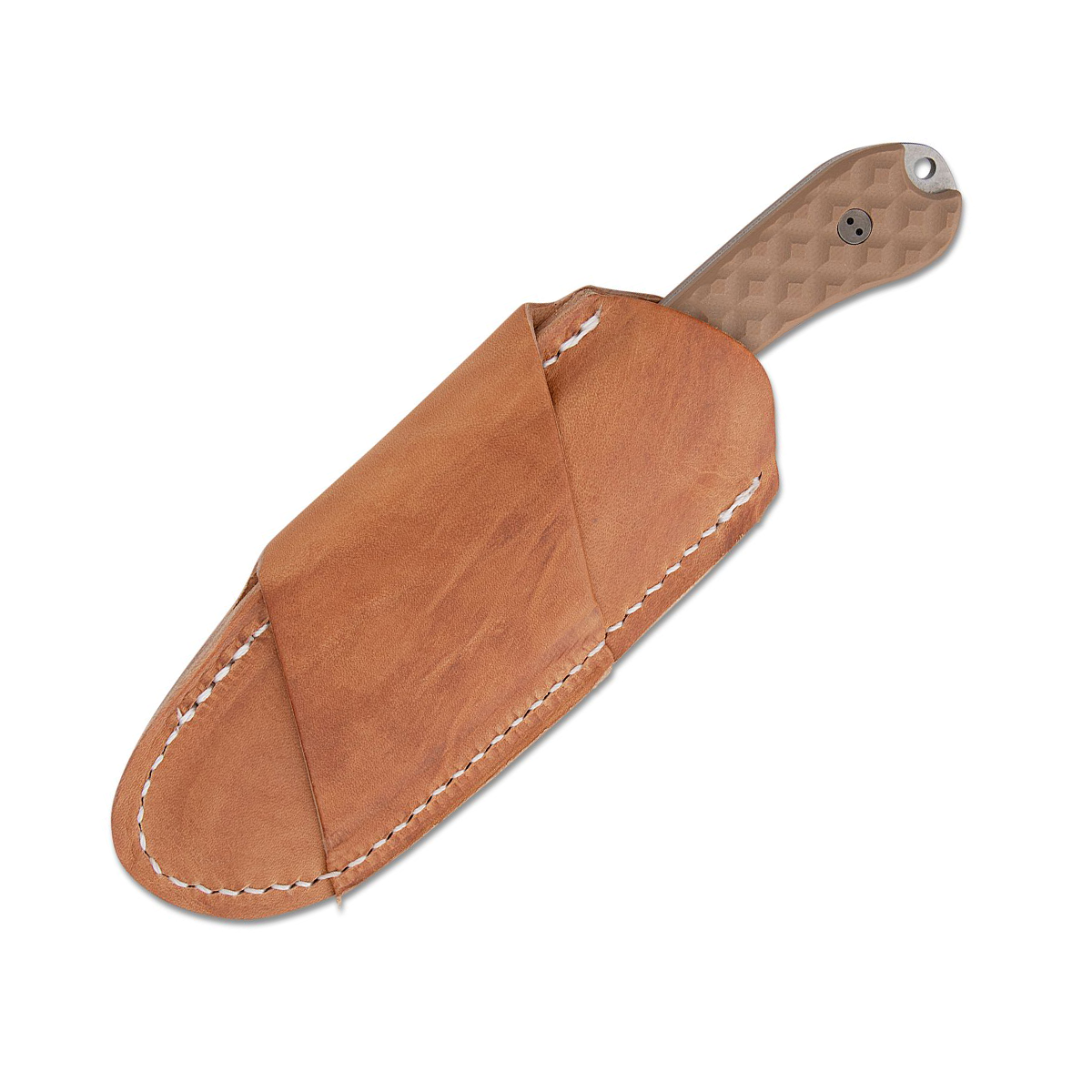 Bradford Guardian 3.2 Coyote Brown 3.5in Plain Stonewash Drop Point BRAD2629 View 4