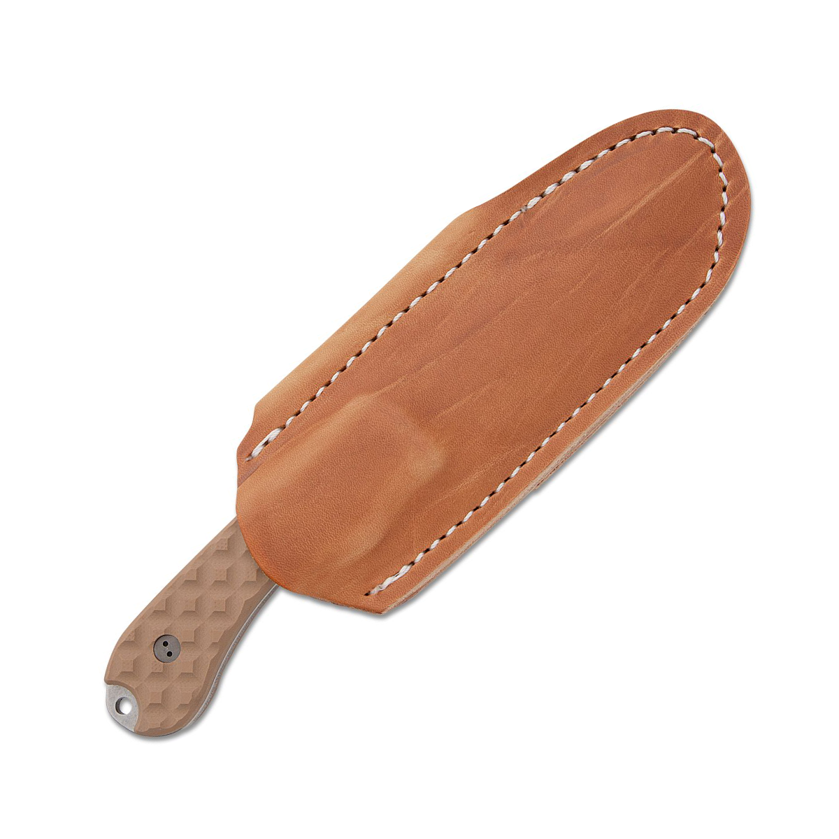 Bradford Guardian 3.2 Coyote Brown 3.5in Plain Stonewash Drop Point BRAD2629 View 5