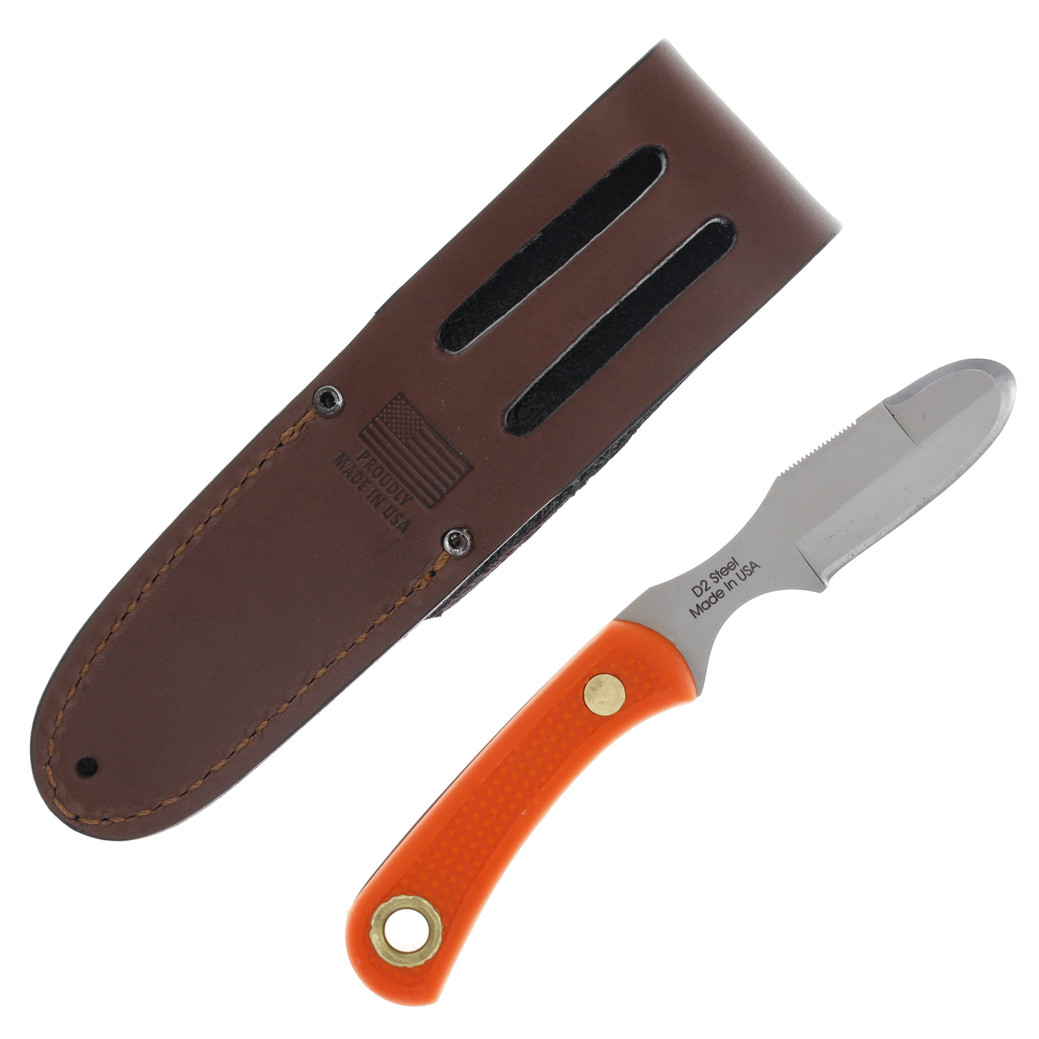 Knives Of Alaska Muskrat Orange Fixed KOA00068FG View 2