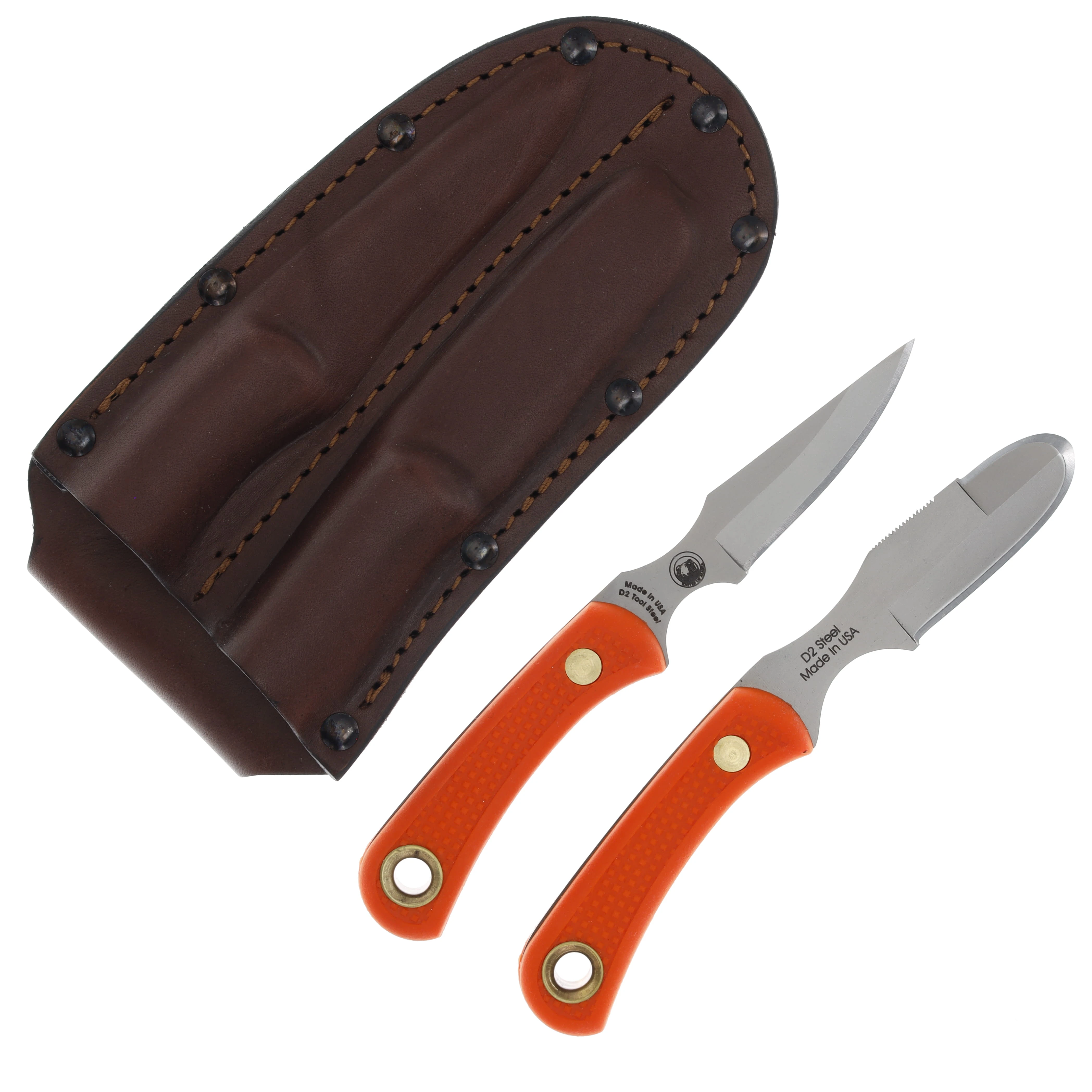 Knives of Alaska Muskrat Cub Combo Suregrip Orange KOA00096FG View 1